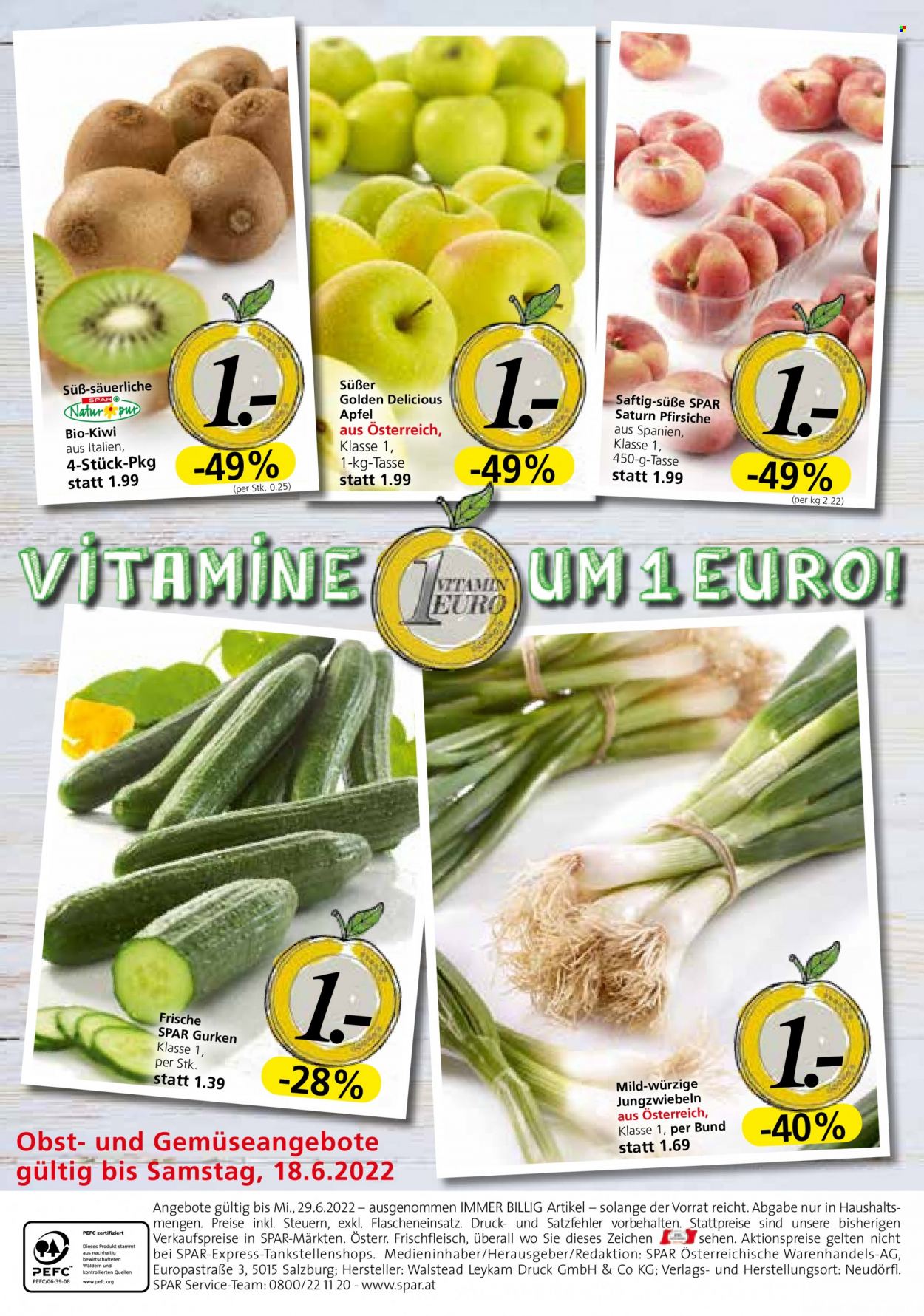 Angebote SPAR - 15.6.2022 - 29.6.2022. Seite 20