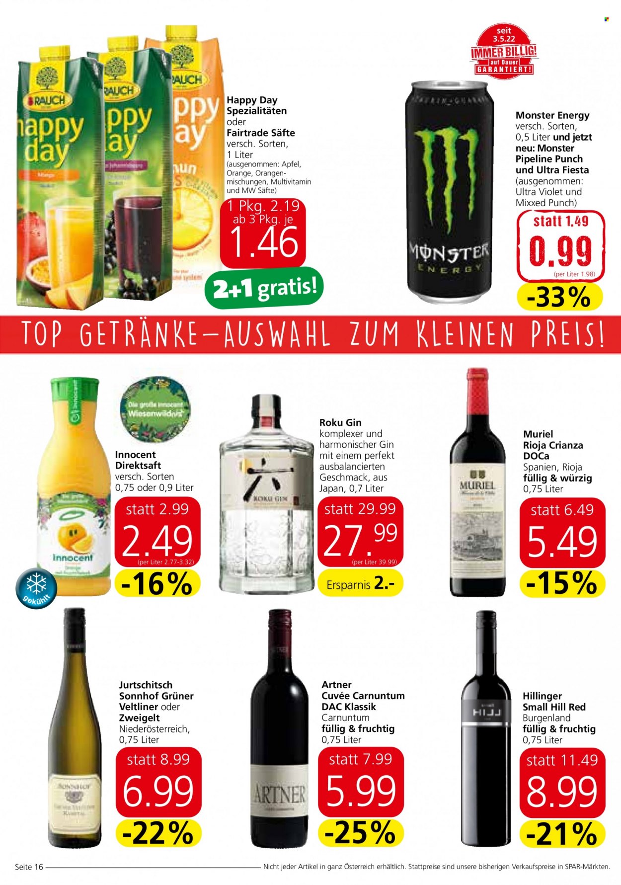 Angebote INTERSPAR - 15.6.2022 - 29.6.2022. Seite 16