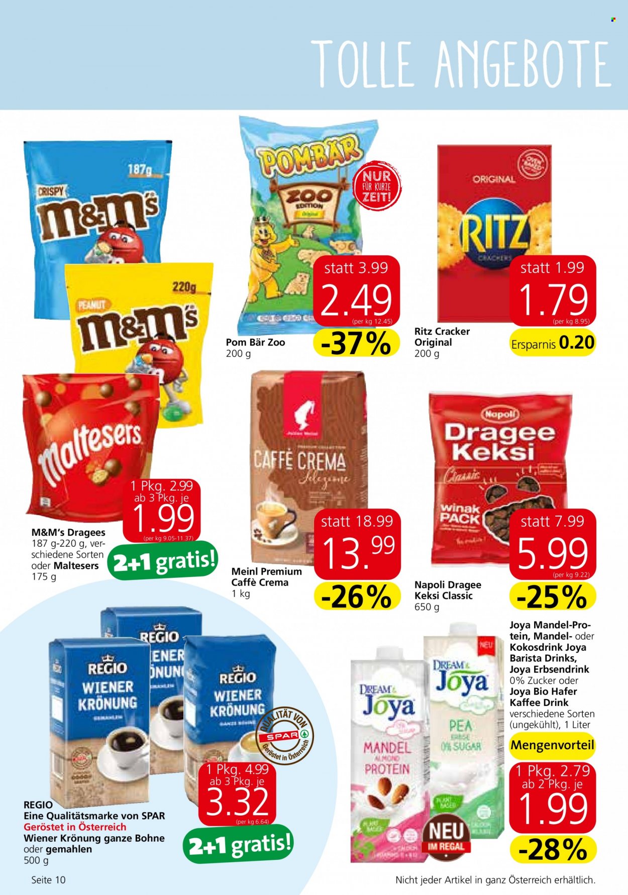 Angebote EUROSPAR - 15.6.2022 - 29.6.2022. Seite 10