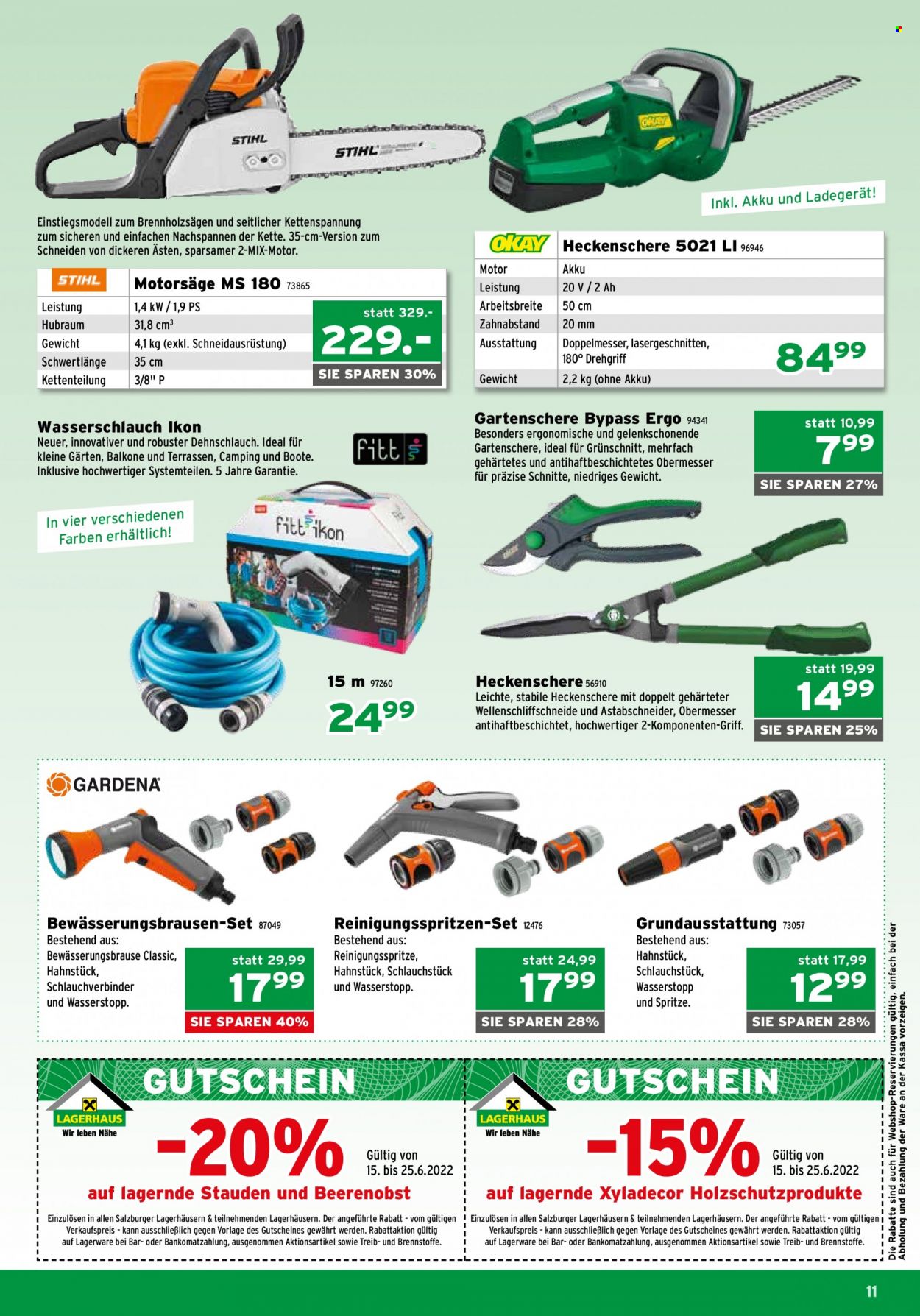 Angebote Lagerhaus - 15.6.2022 - 25.6.2022. Seite 11