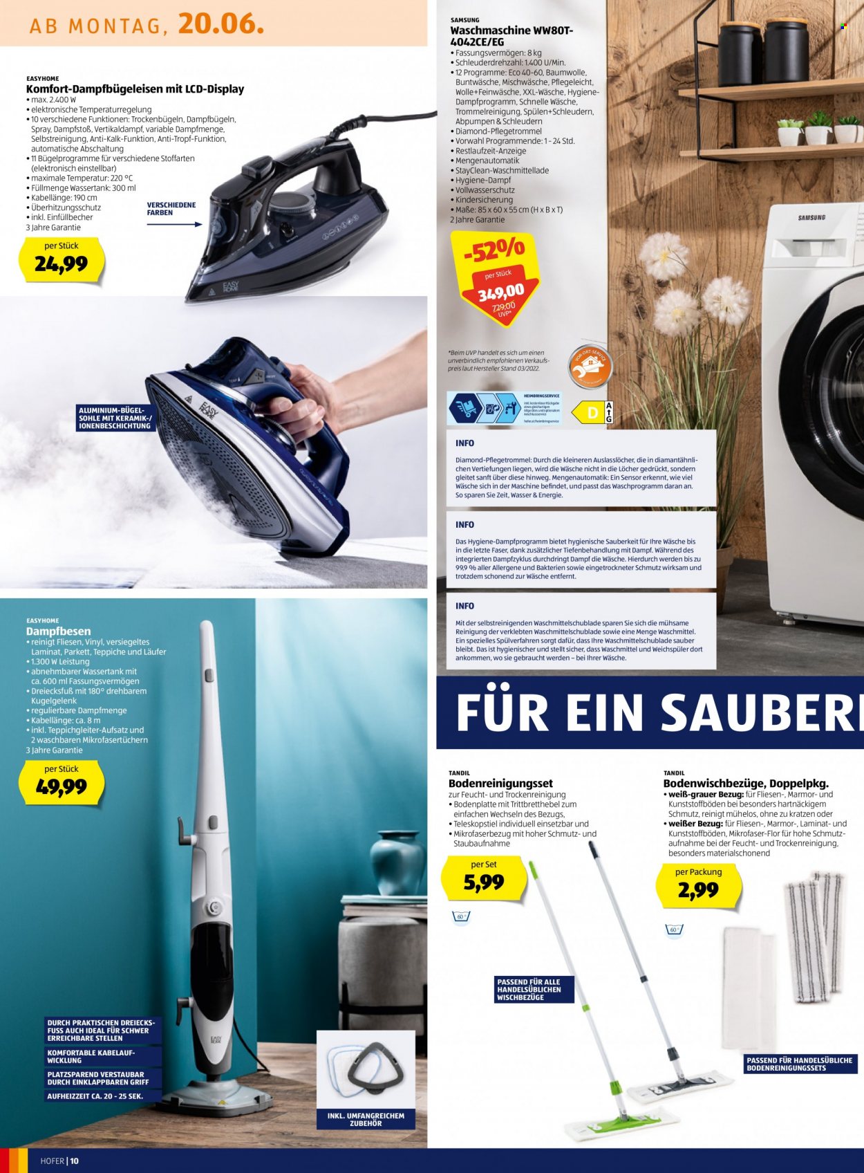 Angebote Hofer - 17.6.2022 - 23.6.2022. Seite 10