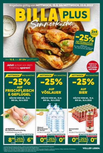 Angebote Billa Plus - 15.6.2022 - 22.6.2022.