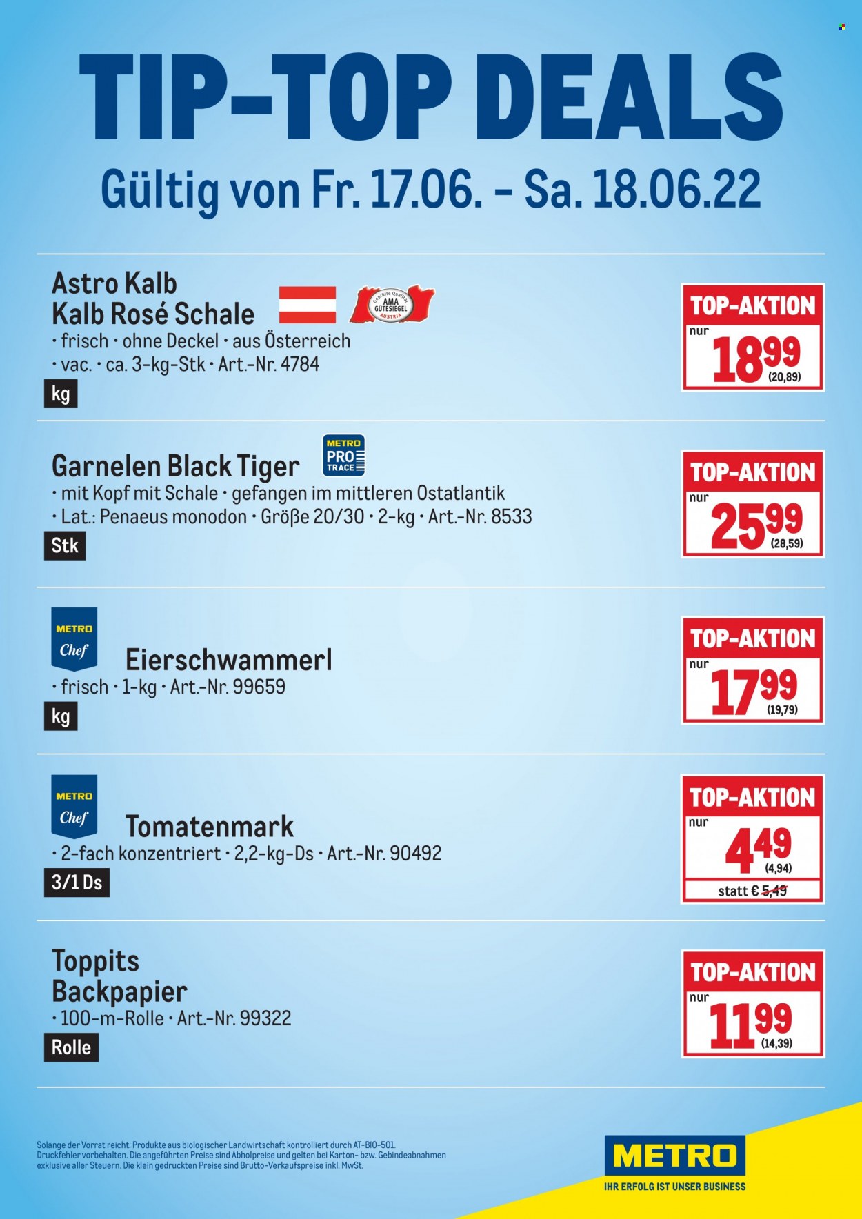 Angebote Metro - 17.6.2022 - 18.6.2022. Seite 6