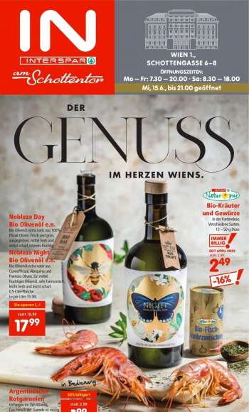 Angebote INTERSPAR - 15.6.2022 - 29.6.2022.