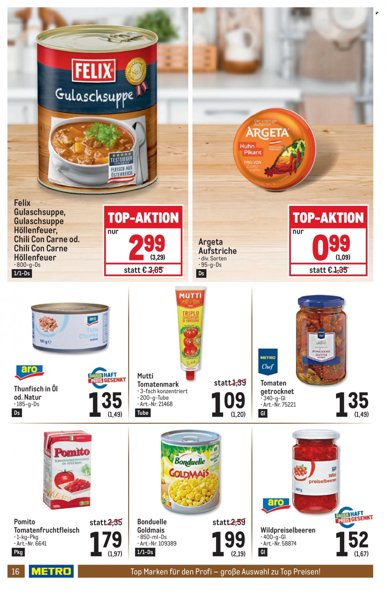 Angebote Metro - 23.6.2022 - 6.7.2022. Seite 16