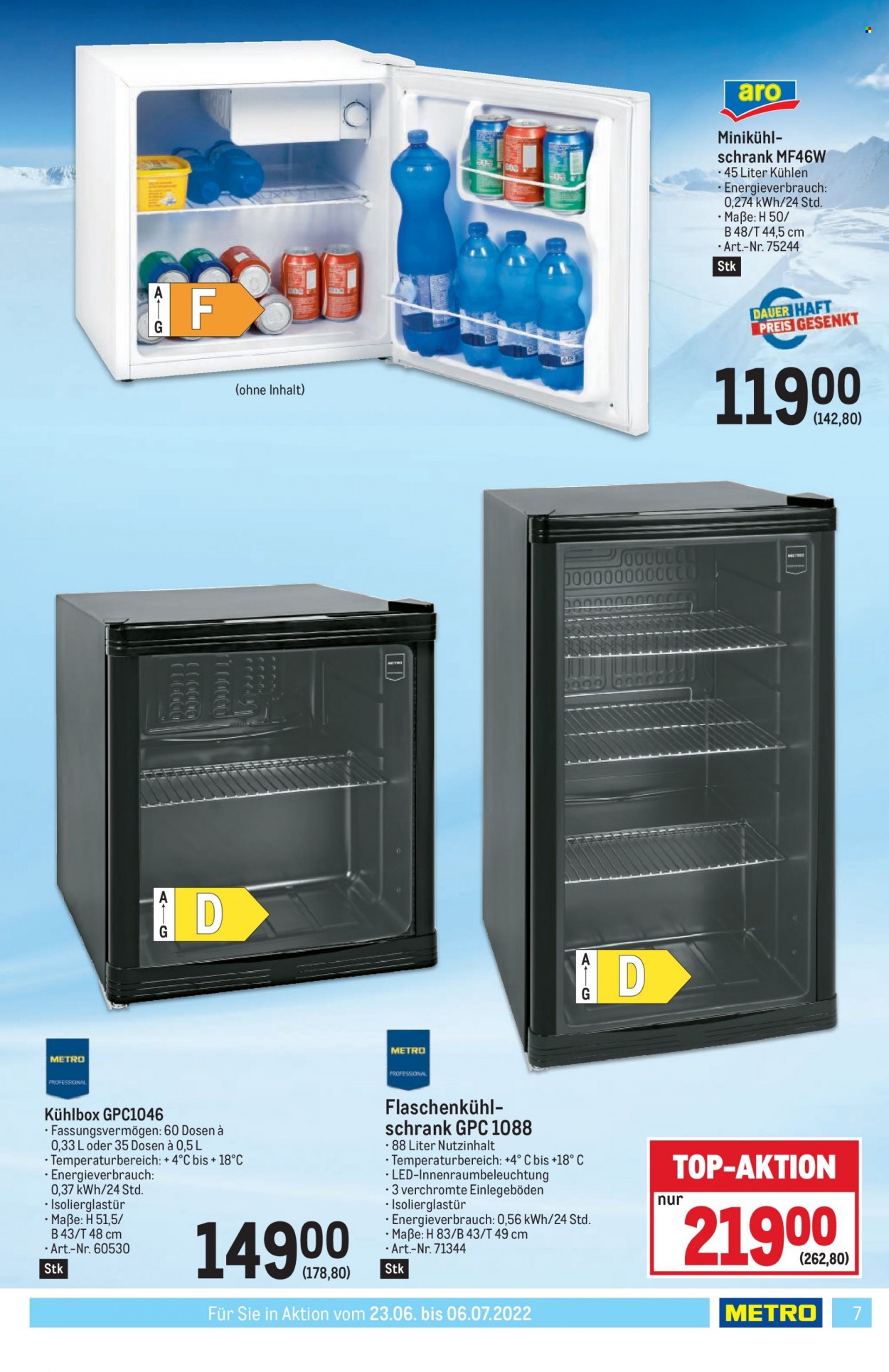 Angebote Metro - 23.6.2022 - 6.7.2022. Seite 7