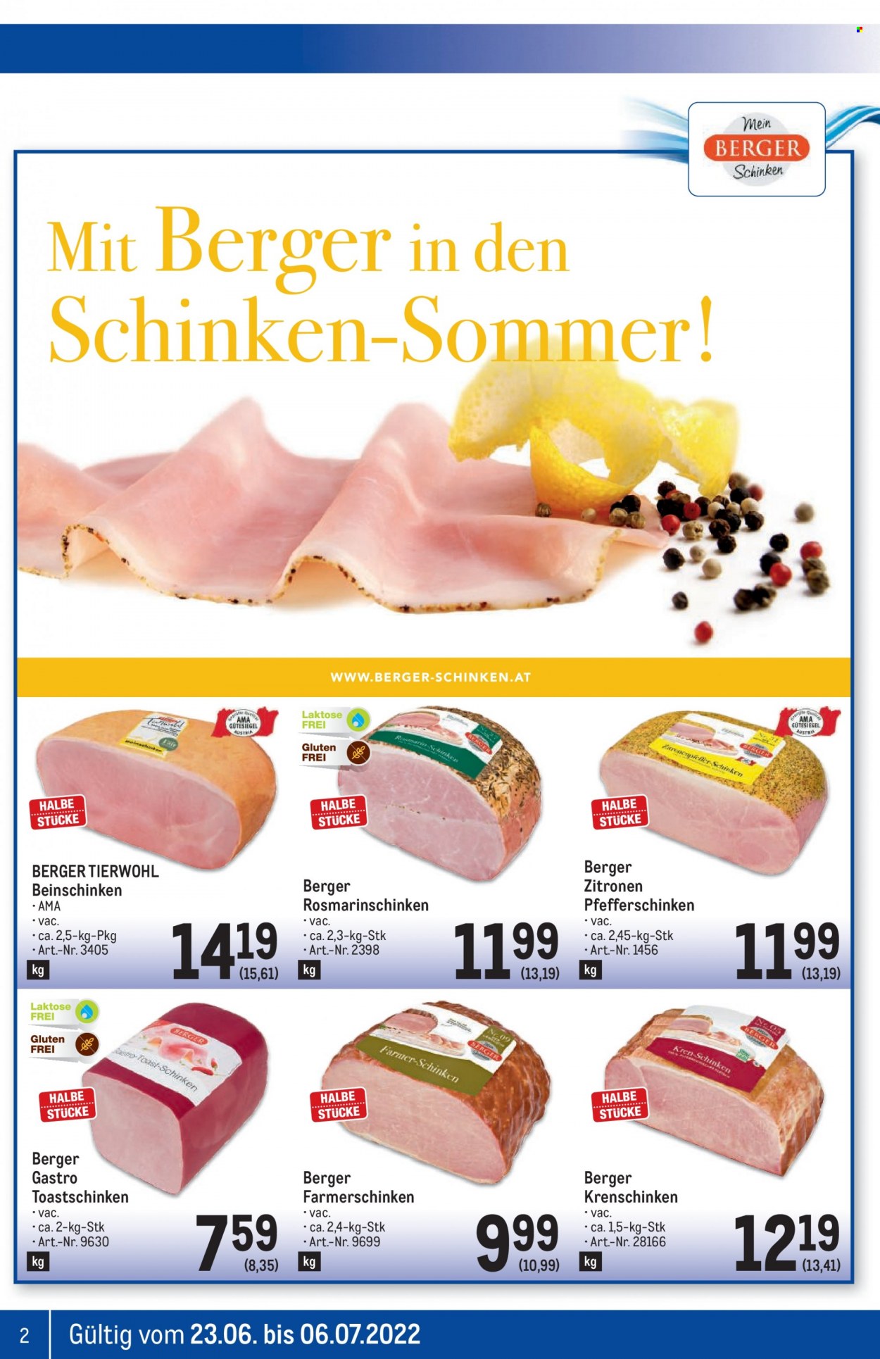 Angebote Metro - 23.6.2022 - 6.7.2022. Seite 2
