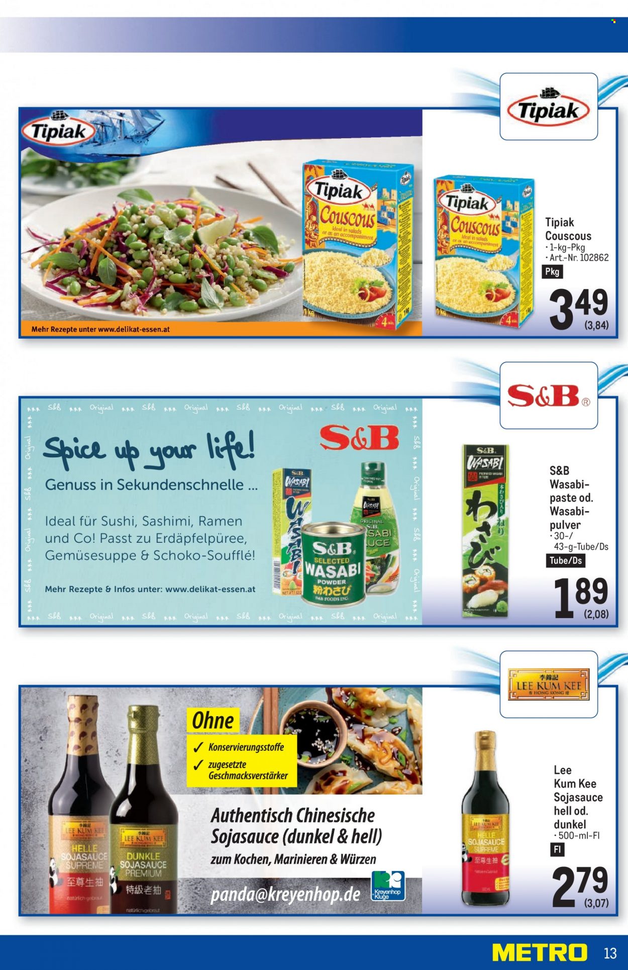 Angebote Metro - 23.6.2022 - 6.7.2022. Seite 13