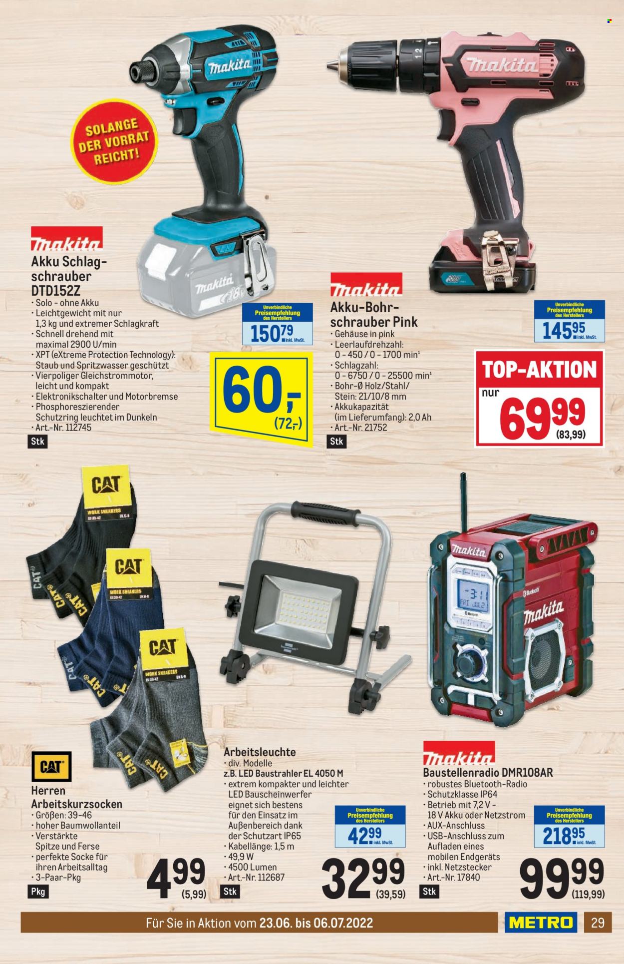 Angebote Metro - 23.6.2022 - 6.7.2022. Seite 29