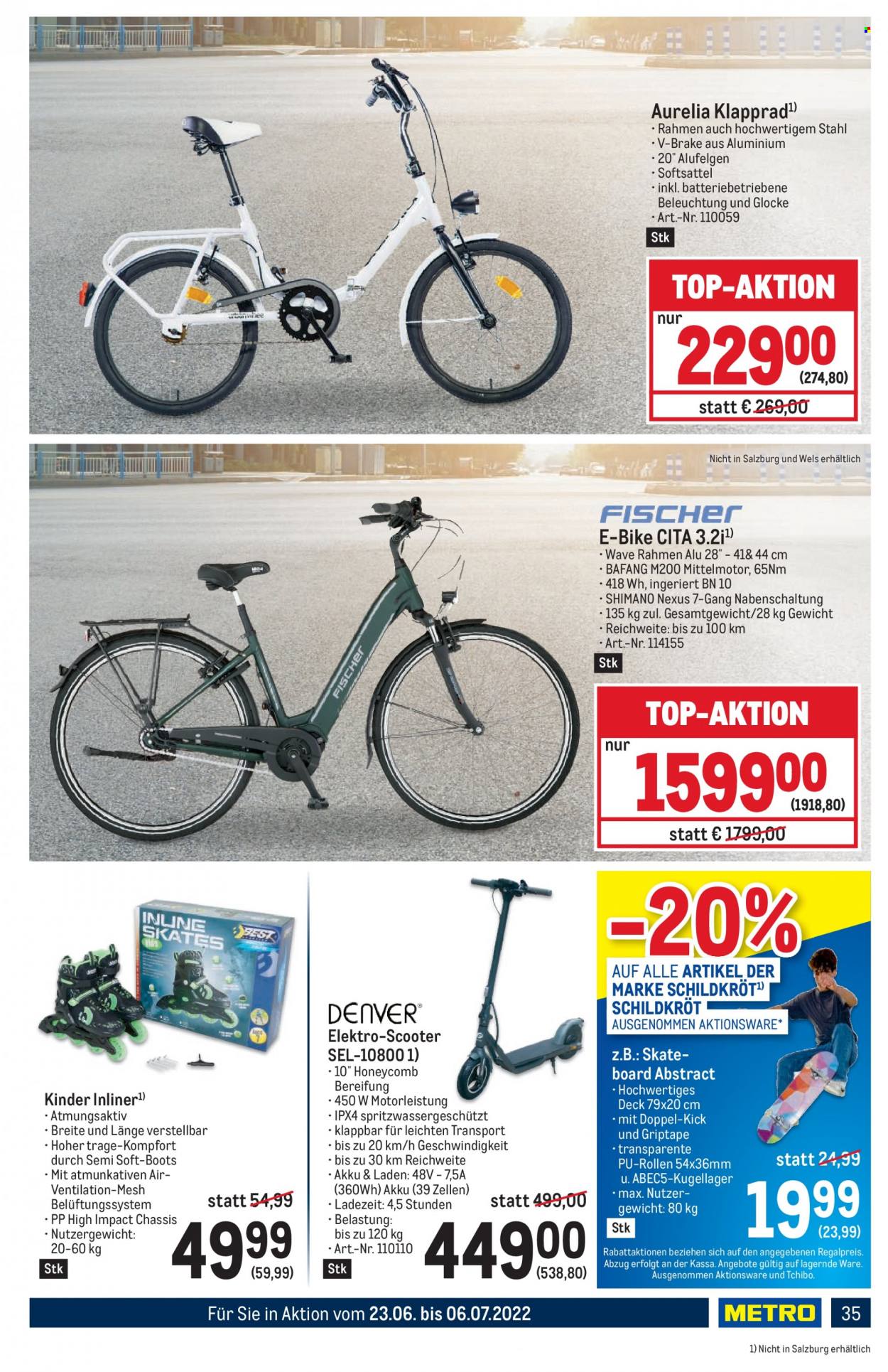 Angebote Metro - 23.6.2022 - 6.7.2022. Seite 35
