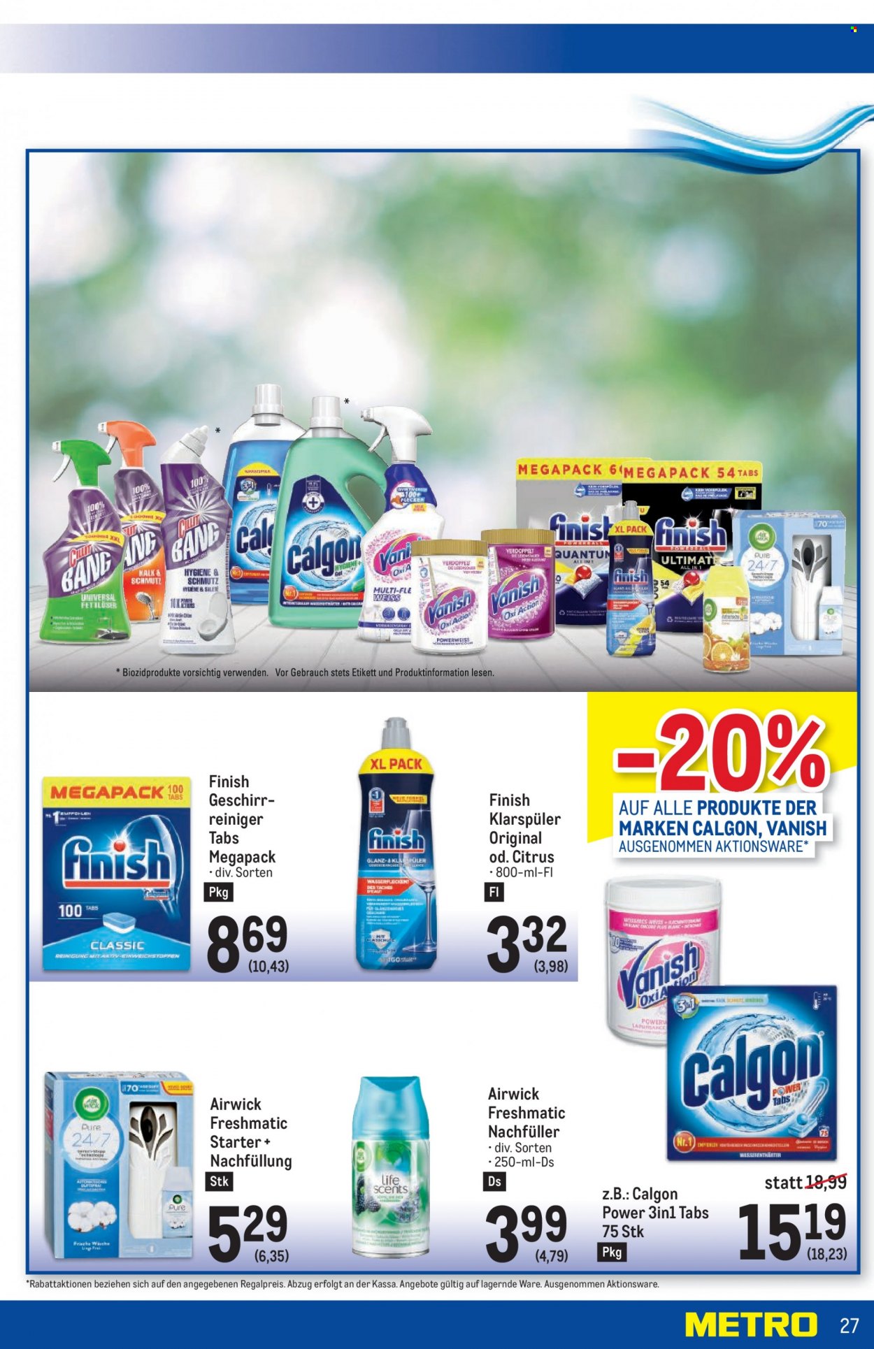 Angebote Metro - 23.6.2022 - 6.7.2022. Seite 27