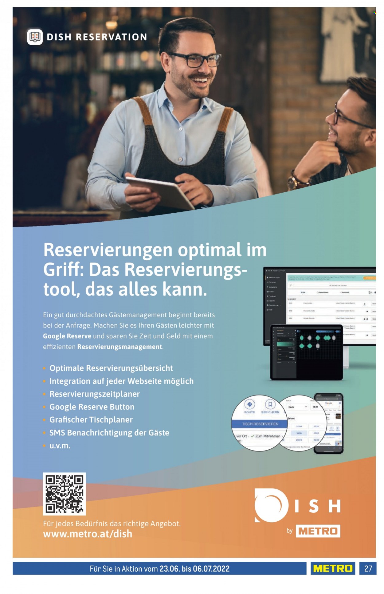 Angebote Metro - 23.6.2022 - 6.7.2022. Seite 27