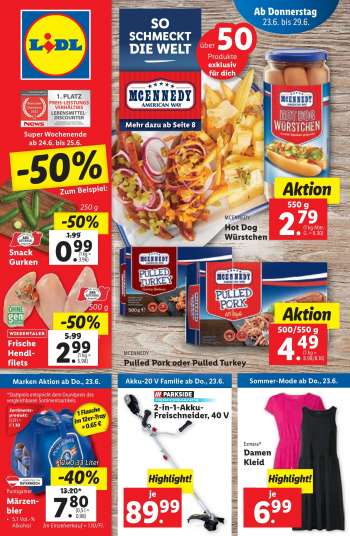 Angebote Lidl - 23.6.2022 - 29.6.2022.