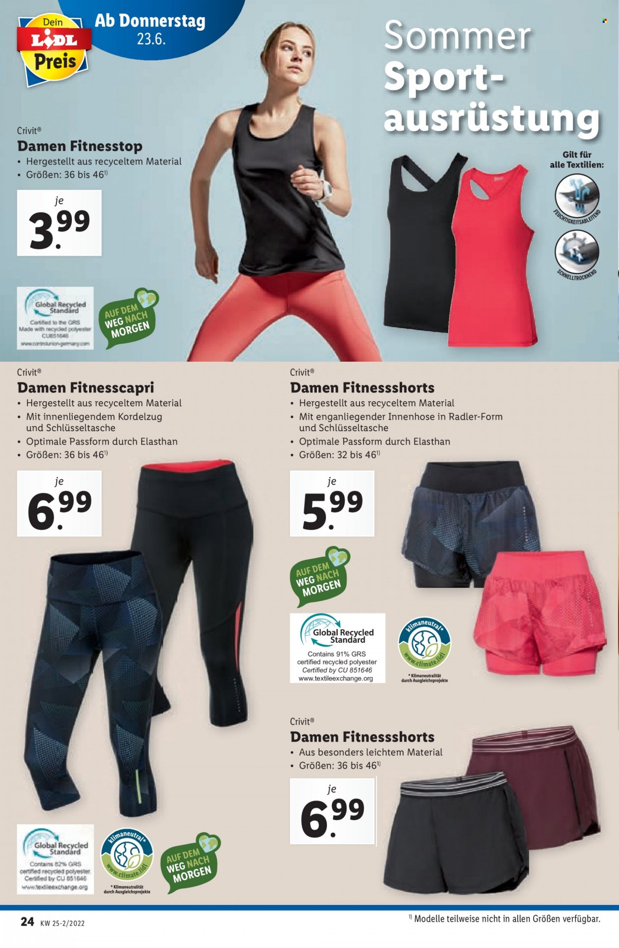 Angebote Lidl - 23.6.2022 - 29.6.2022. Seite 24