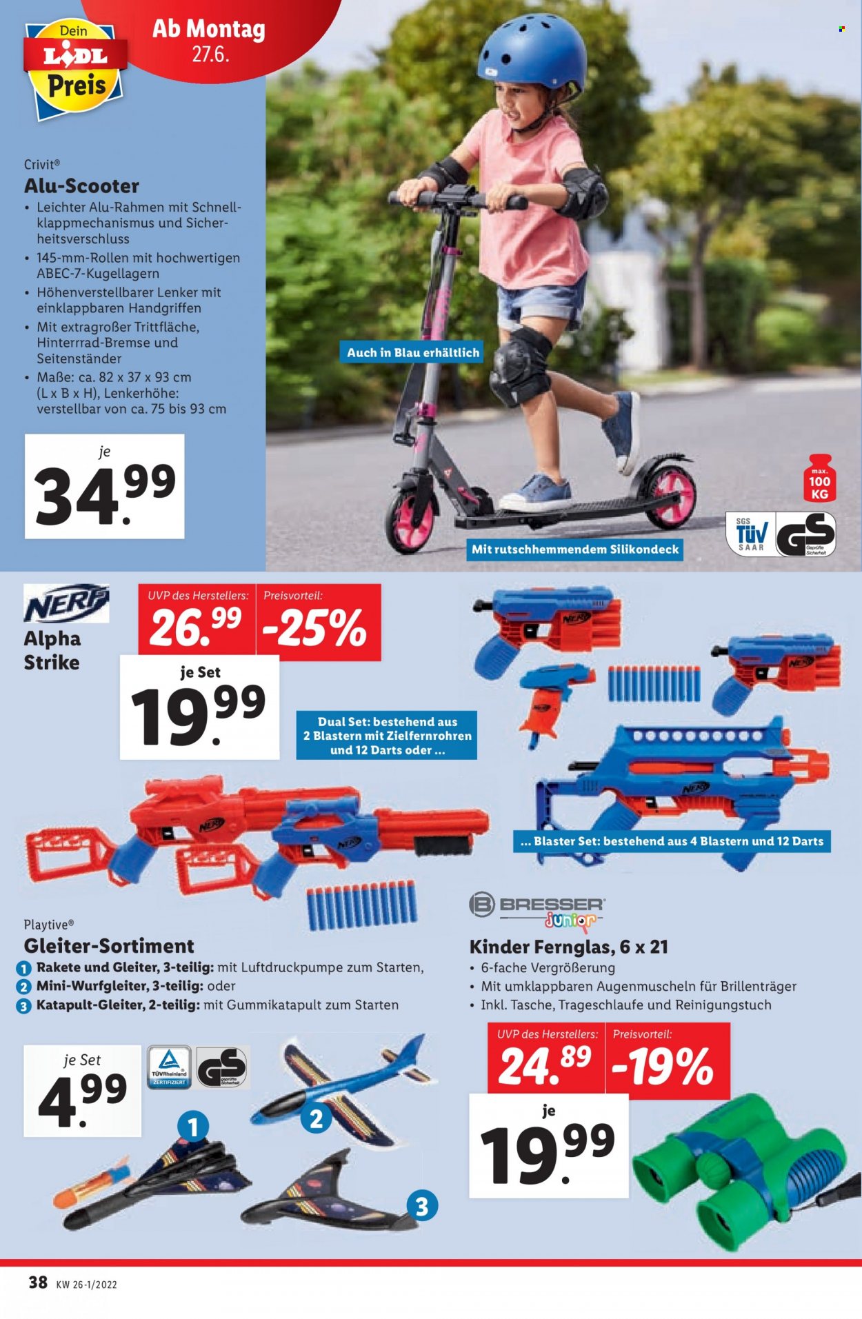 Angebote Lidl - 23.6.2022 - 29.6.2022. Seite 38
