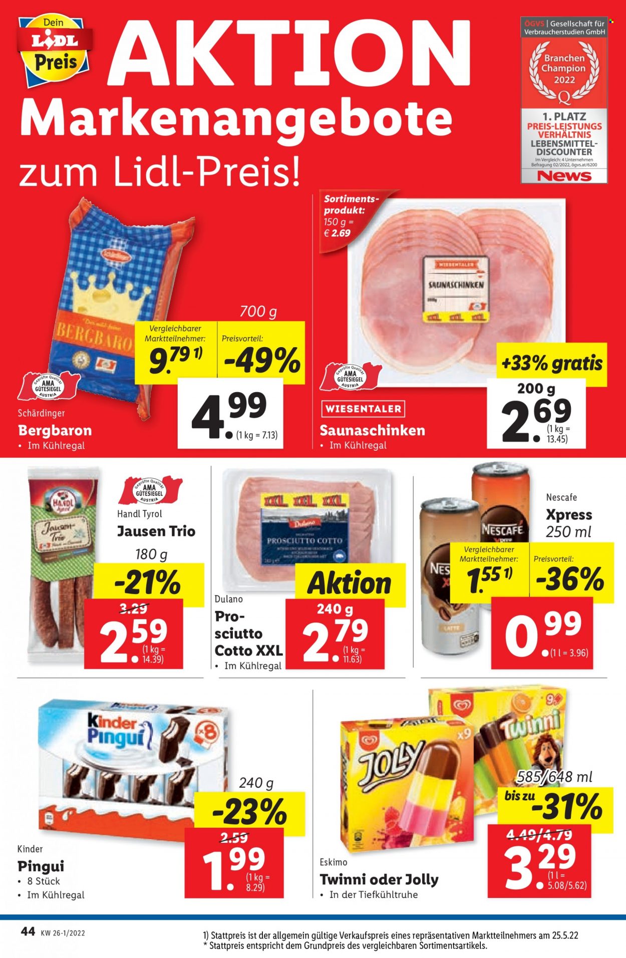 Angebote Lidl - 23.6.2022 - 29.6.2022. Seite 44