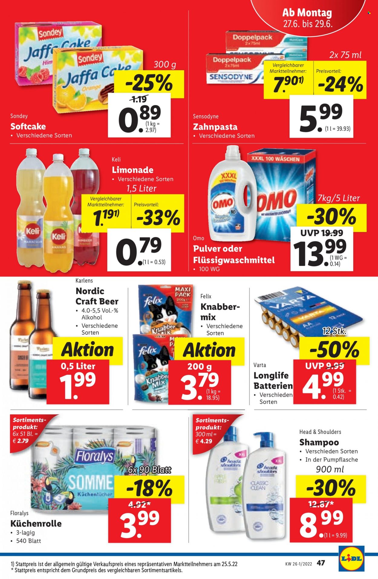 Angebote Lidl - 23.6.2022 - 29.6.2022. Seite 47