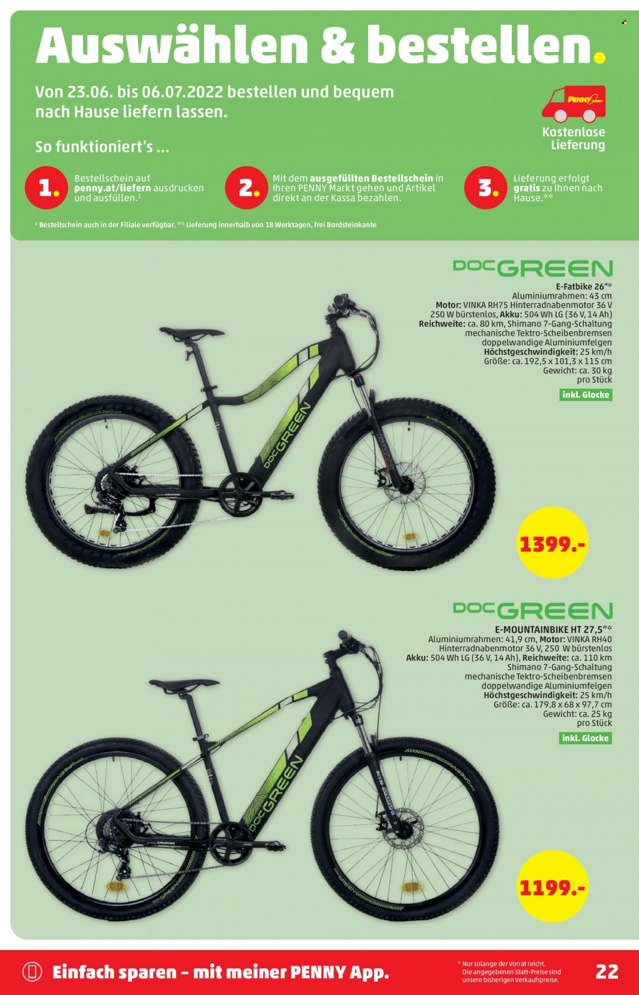 Angebote Penny - 23.6.2022 - 29.6.2022. Seite 22