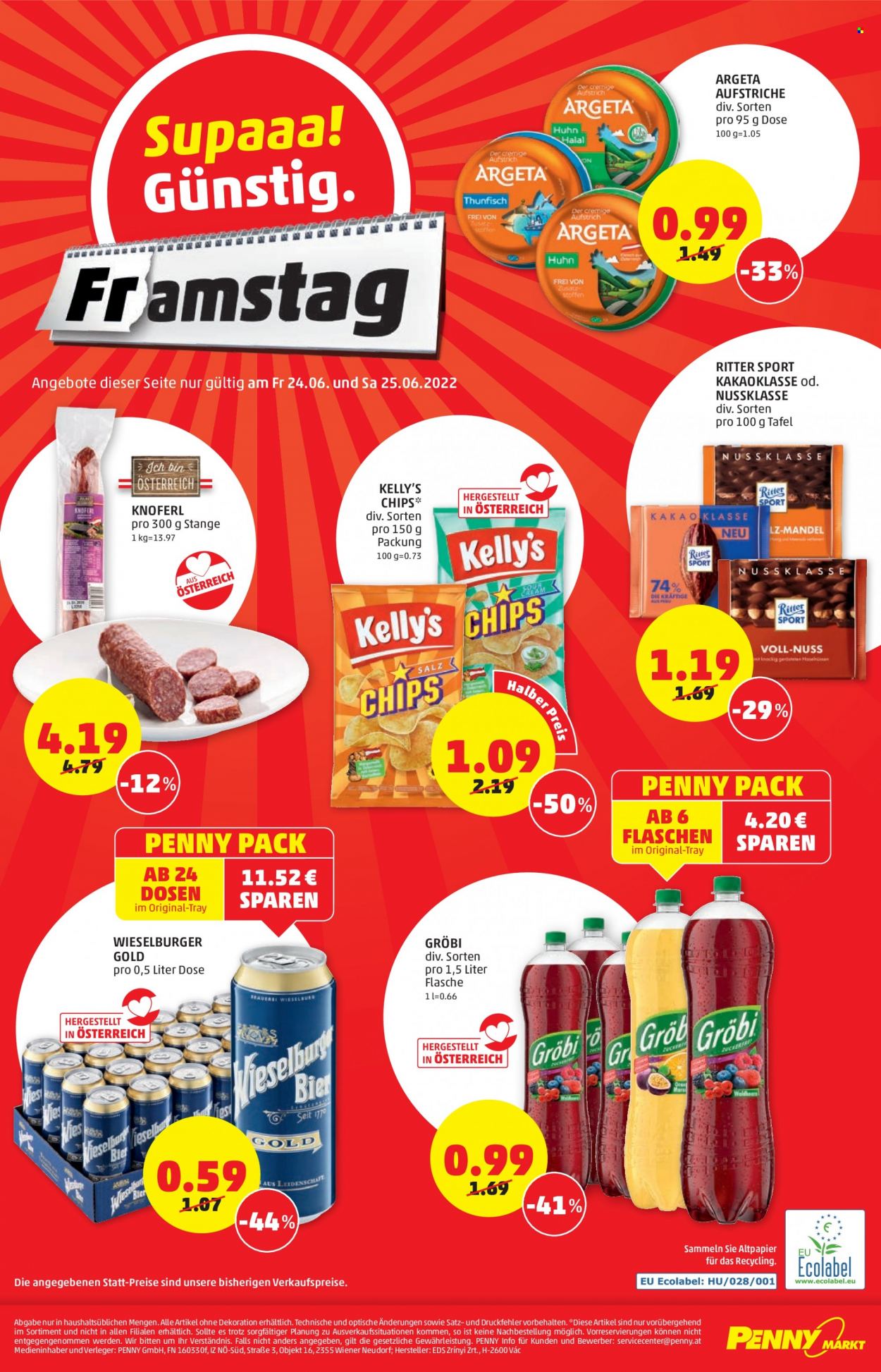 Angebote Penny - 23.6.2022 - 29.6.2022. Seite 24
