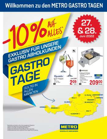 Angebote Metro - 27.6.2022 - 28.6.2022.