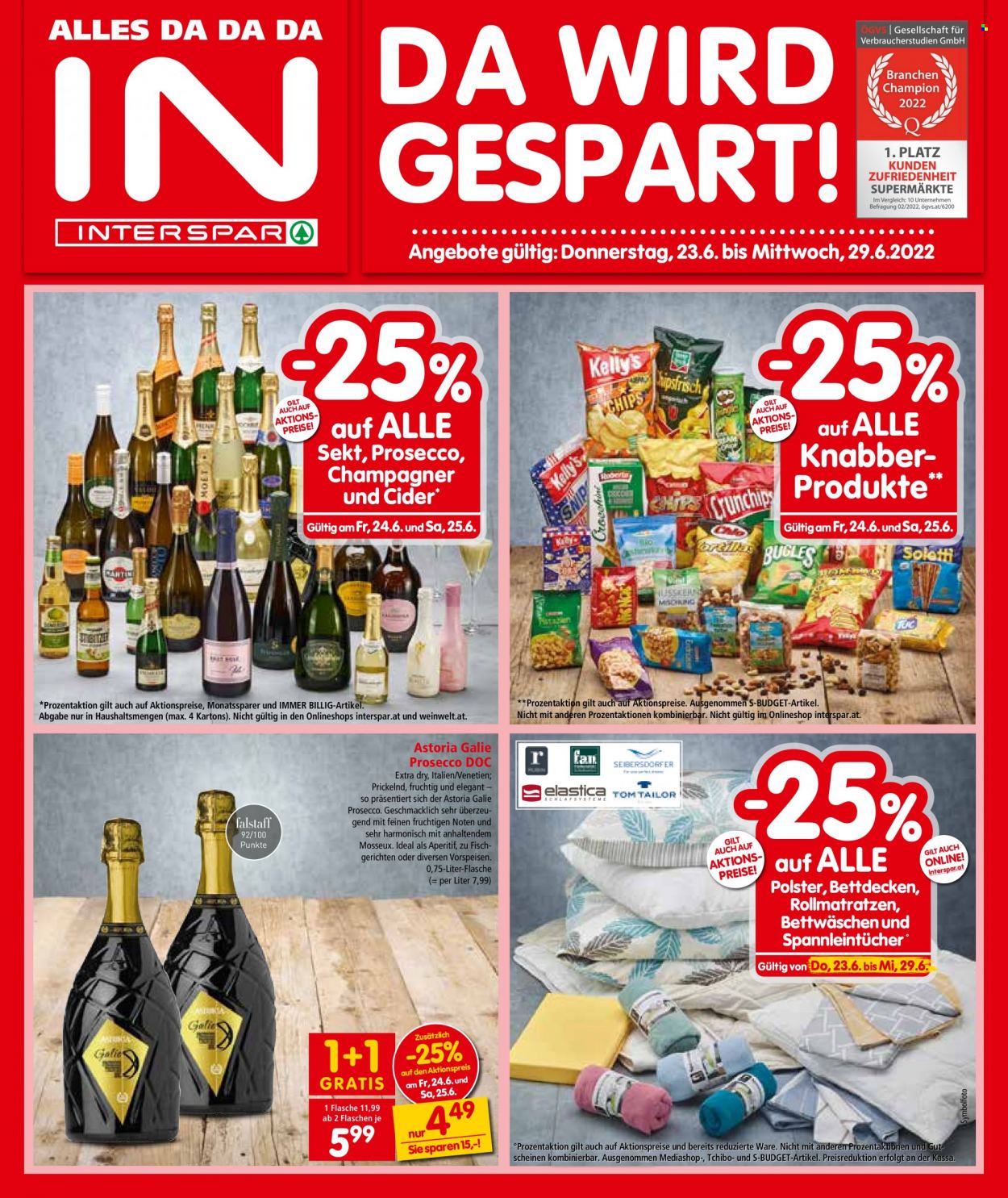 Angebote INTERSPAR - 23.6.2022 - 29.6.2022. Seite 1