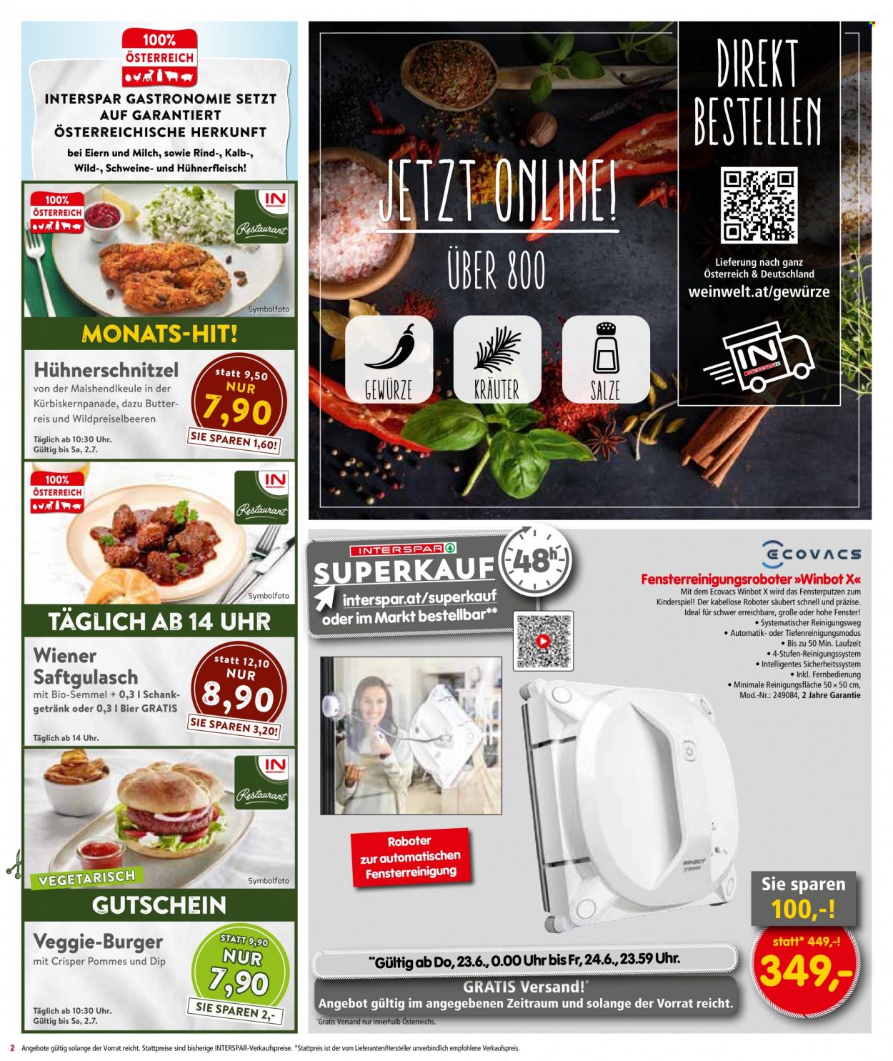 Angebote INTERSPAR - 23.6.2022 - 29.6.2022. Seite 2