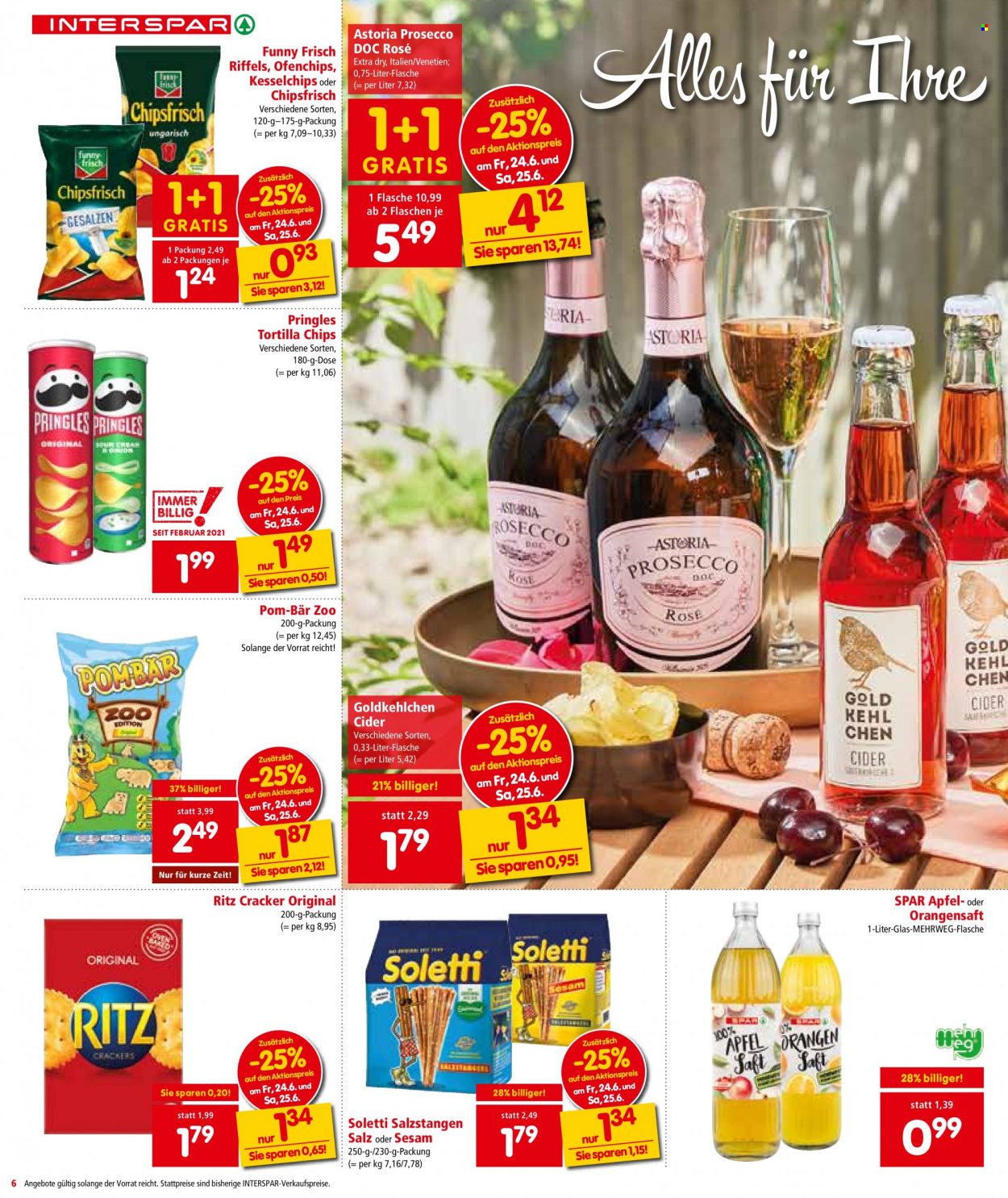 Angebote INTERSPAR - 23.6.2022 - 29.6.2022. Seite 6