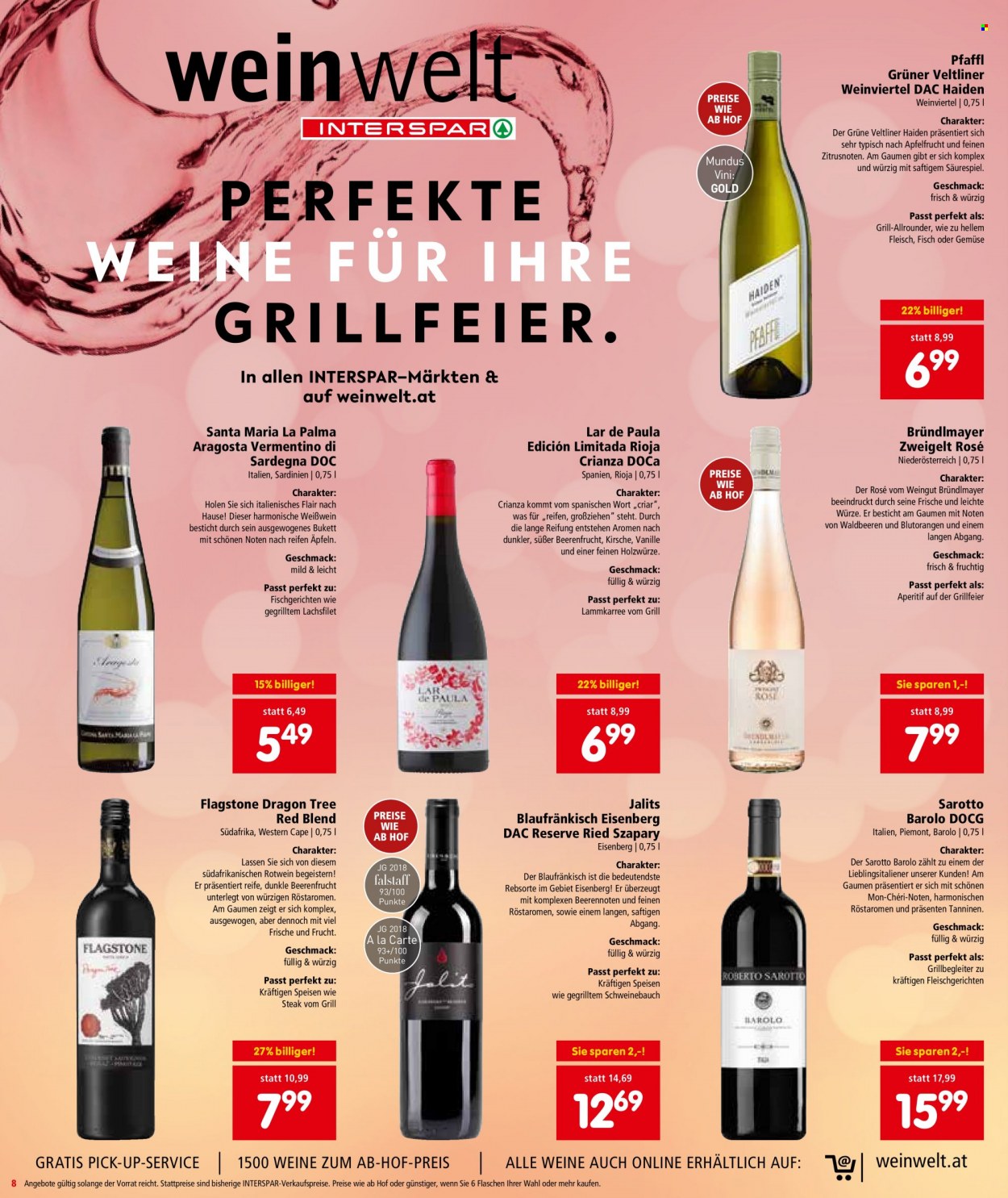 Angebote INTERSPAR - 23.6.2022 - 29.6.2022. Seite 8