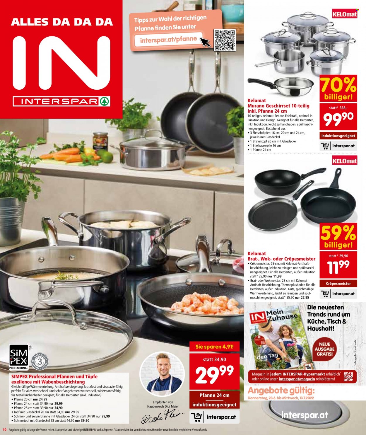 Angebote INTERSPAR - 23.6.2022 - 29.6.2022. Seite 10