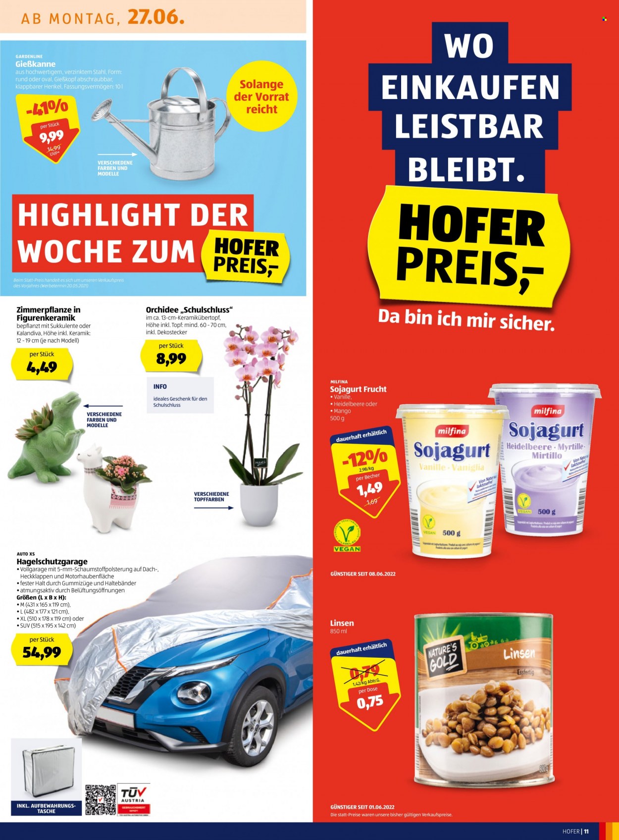 Angebote Hofer - 24.6.2022 - 30.6.2022. Seite 11