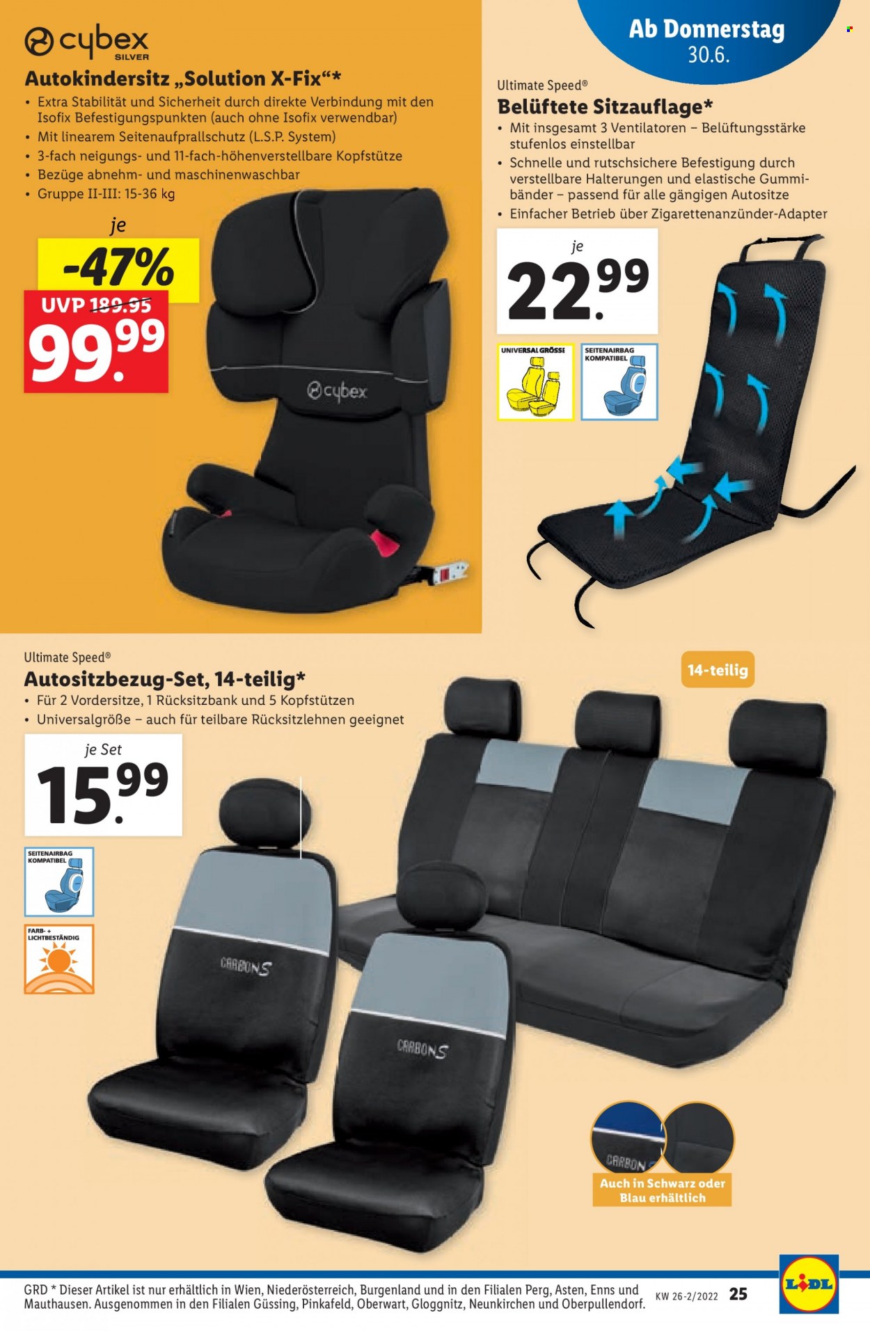 Angebote Lidl - 30.6.2022 - 6.7.2022. Seite 25