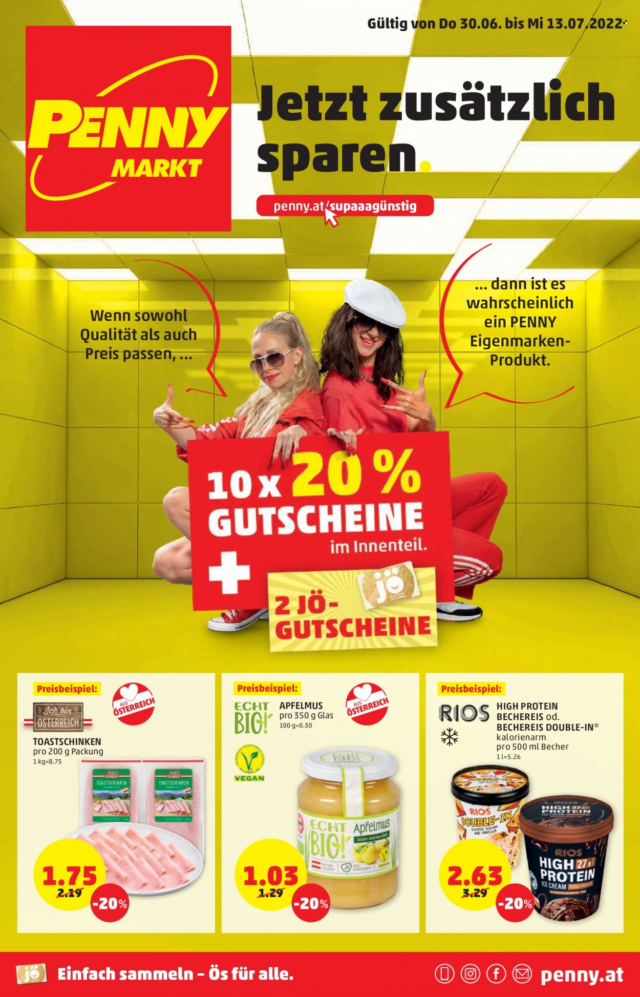Angebote Penny - 30.6.2022 - 13.7.2022. Seite 1