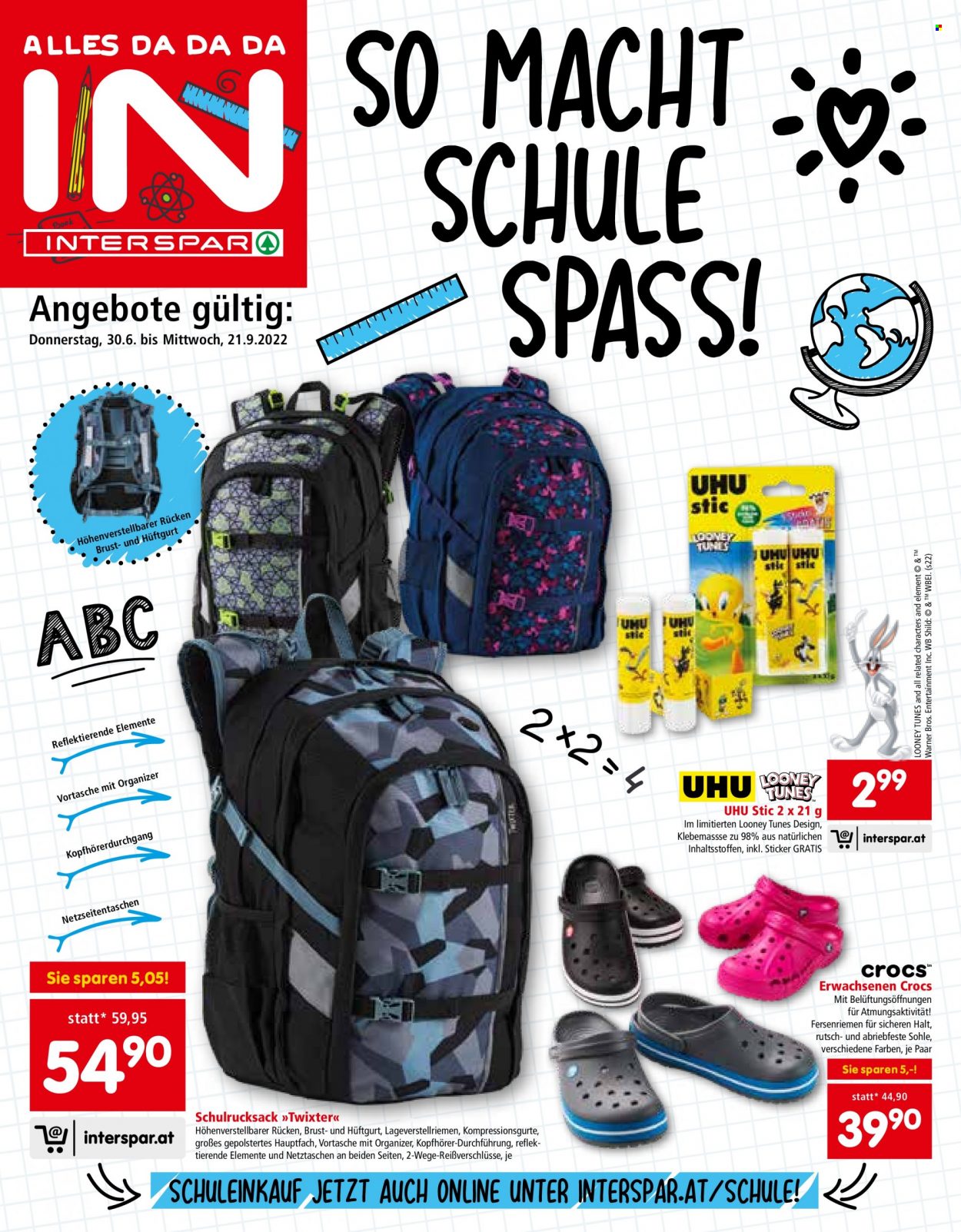 Angebote INTERSPAR - 30.6.2022 - 21.9.2022. Seite 1