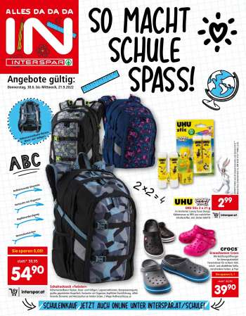 Angebote INTERSPAR - 30.6.2022 - 21.9.2022.