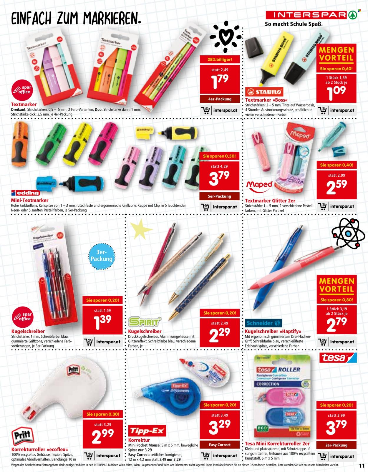 Angebote INTERSPAR - 30.6.2022 - 21.9.2022. Seite 11