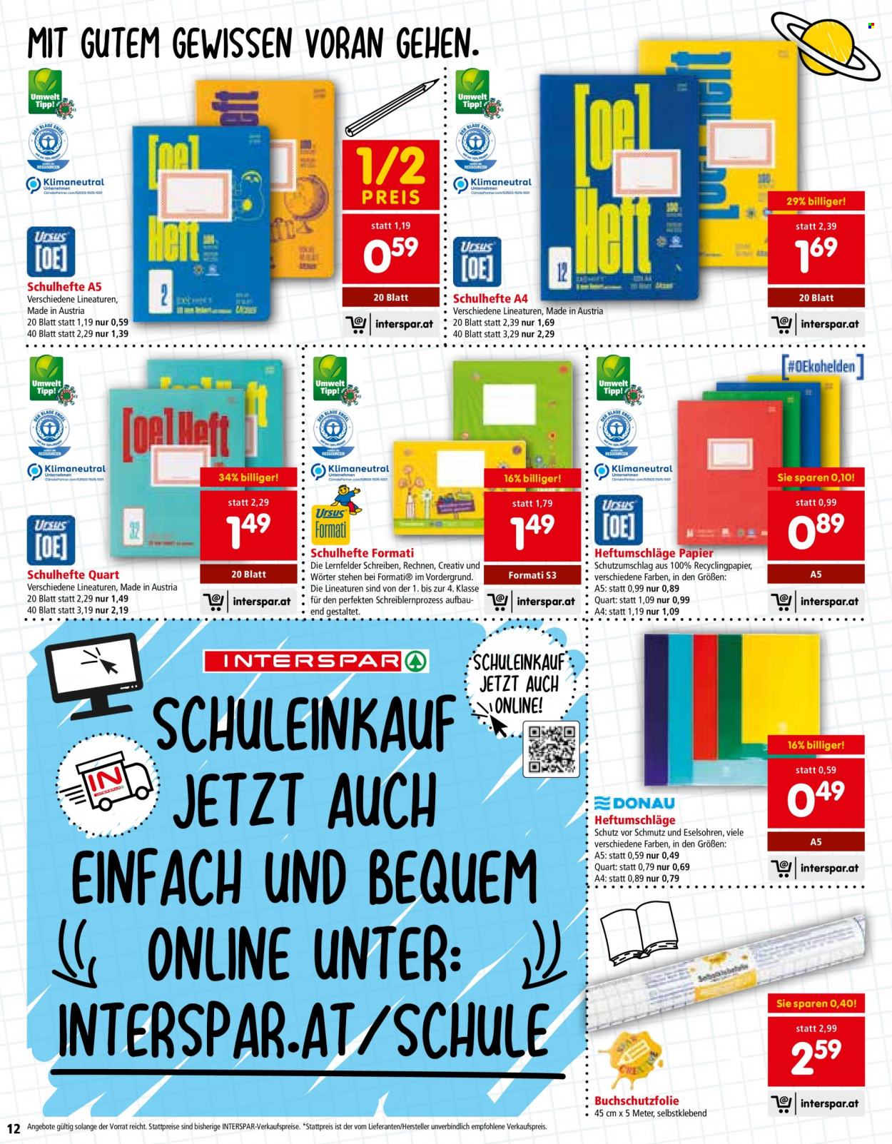 Angebote INTERSPAR - 30.6.2022 - 21.9.2022. Seite 12