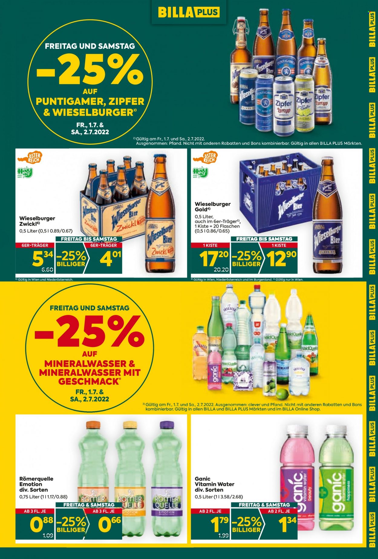 Angebote Billa Plus - 30.6.2022 - 6.7.2022. Seite 3