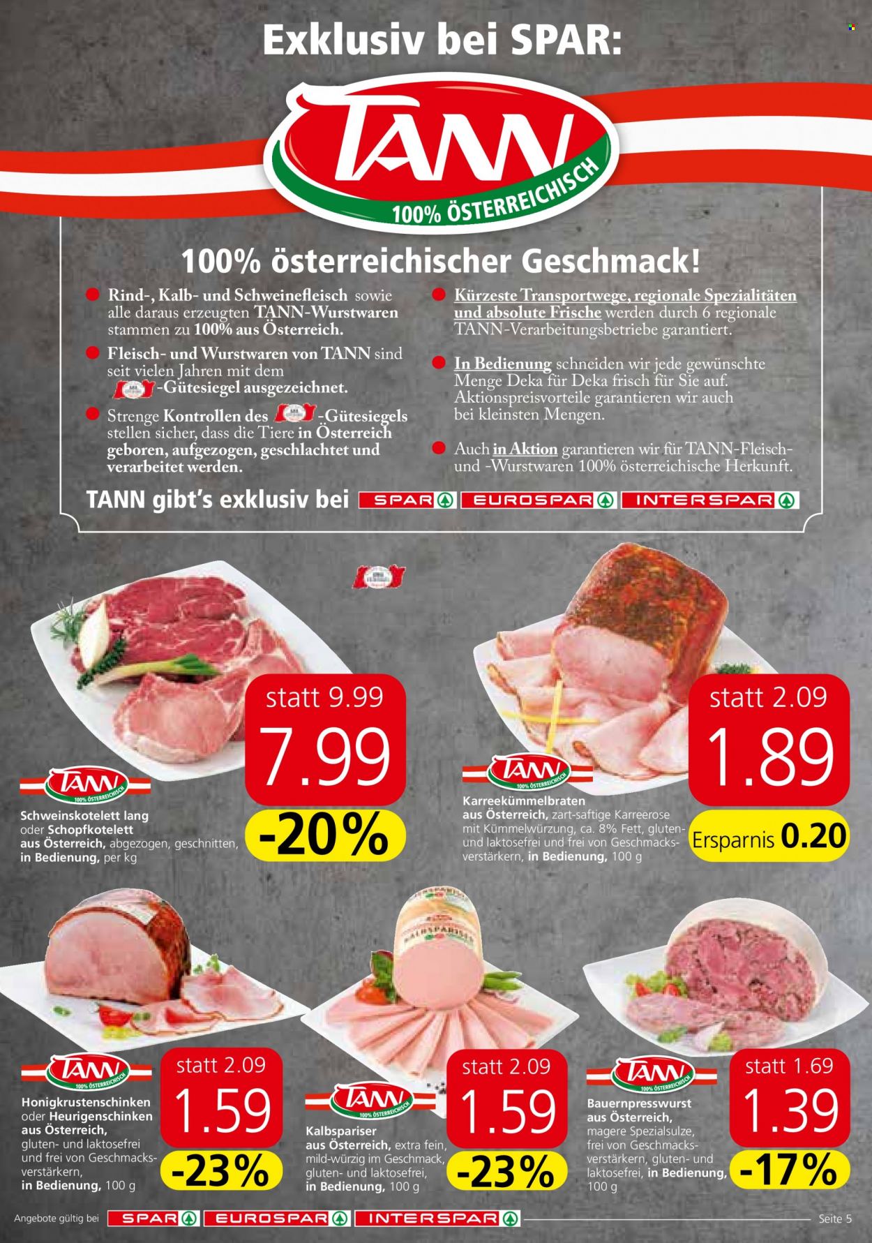 Angebote INTERSPAR - 30.6.2022 - 13.7.2022. Seite 5