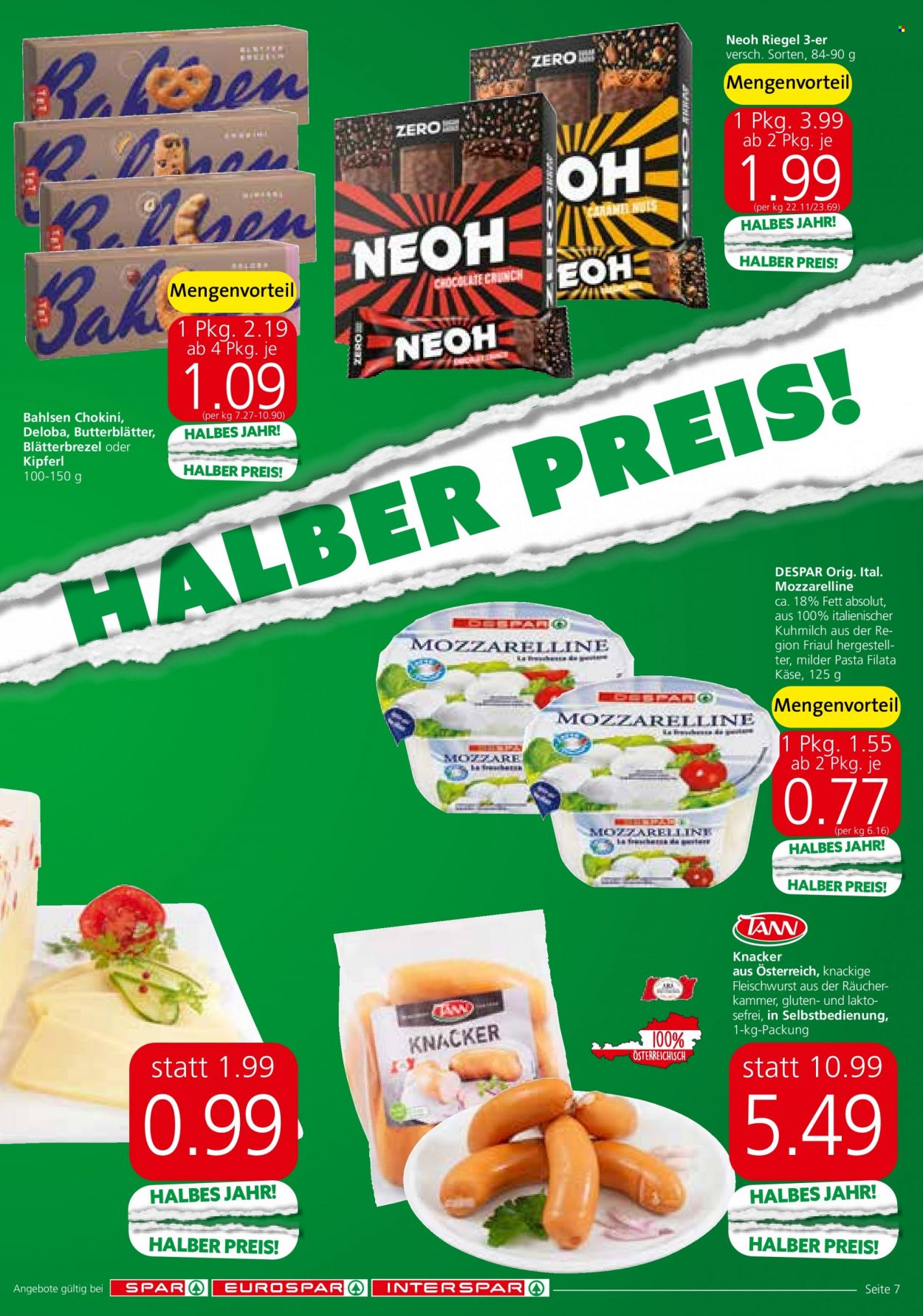 Angebote INTERSPAR - 30.6.2022 - 13.7.2022. Seite 7