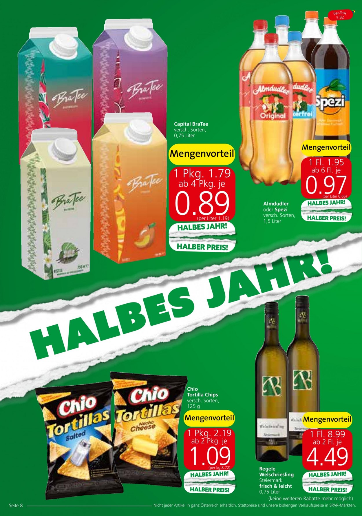 Angebote INTERSPAR - 30.6.2022 - 13.7.2022. Seite 8