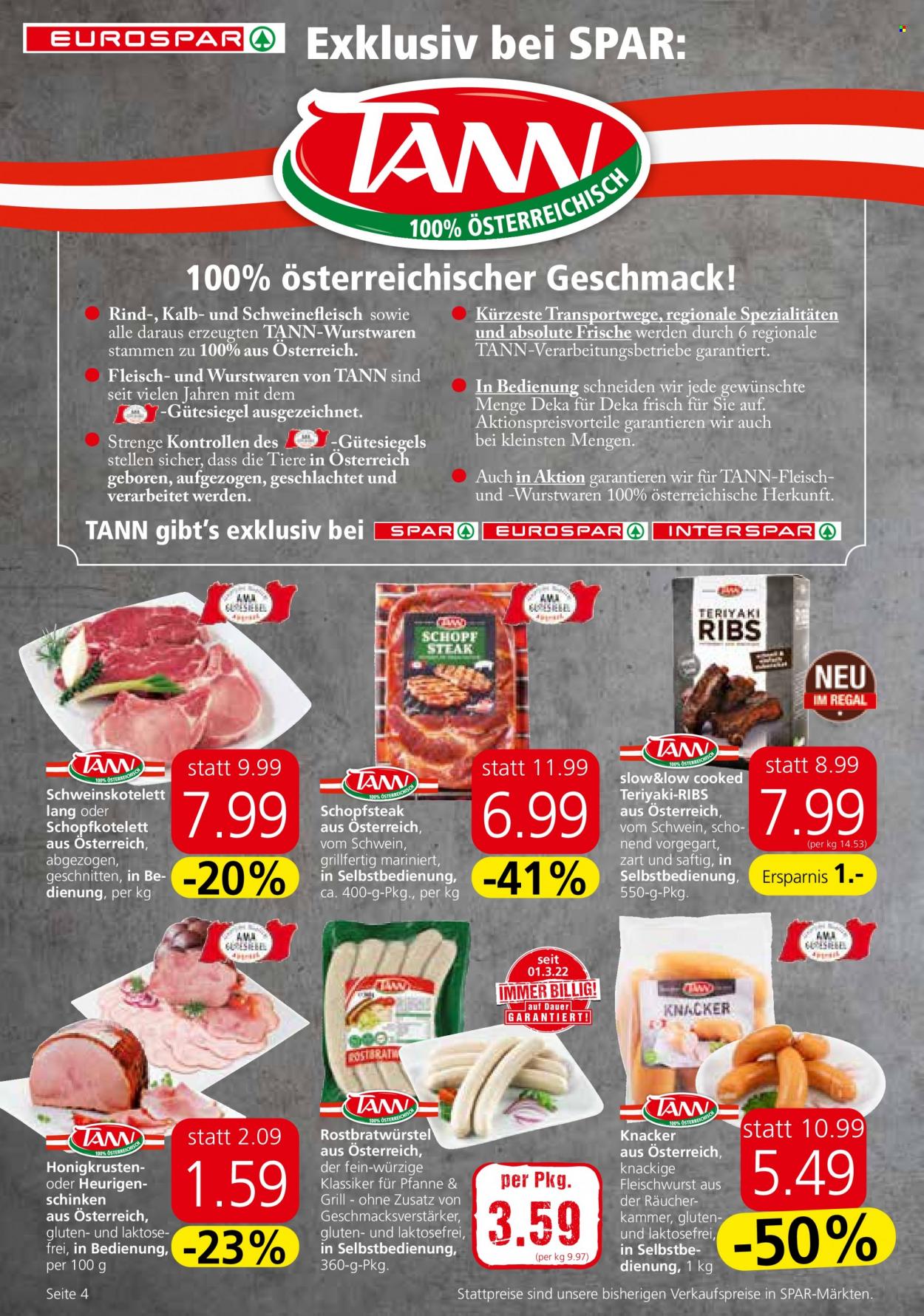 Angebote EUROSPAR - 30.6.2022 - 13.7.2022. Seite 4
