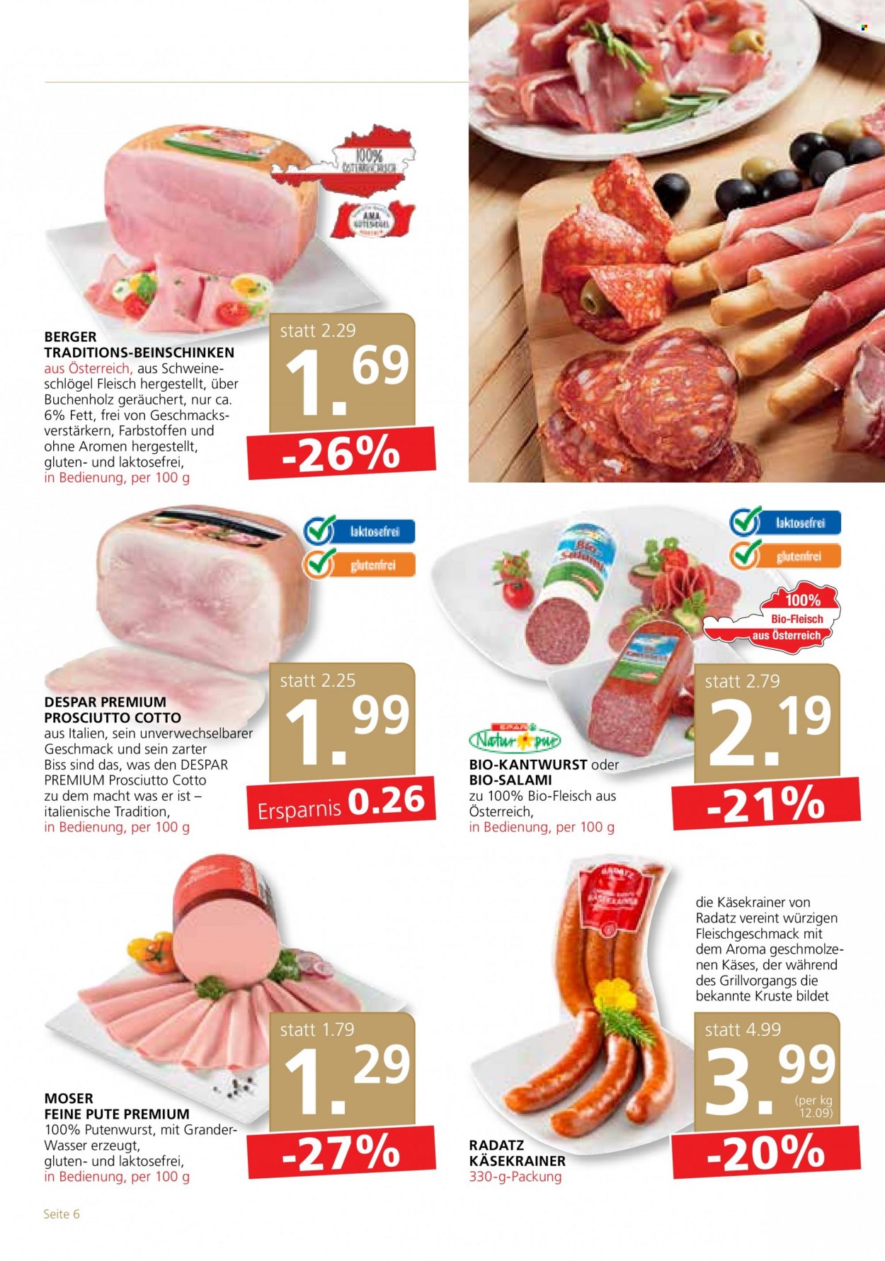 Angebote SPAR - 30.6.2022 - 13.7.2022. Seite 6