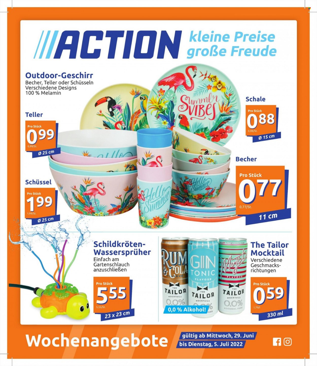 Angebote Action - 29.6.2022 - 5.7.2022. Seite 1