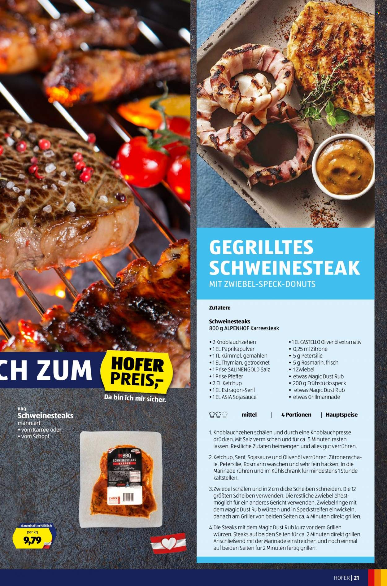 Angebote Hofer. Seite 21