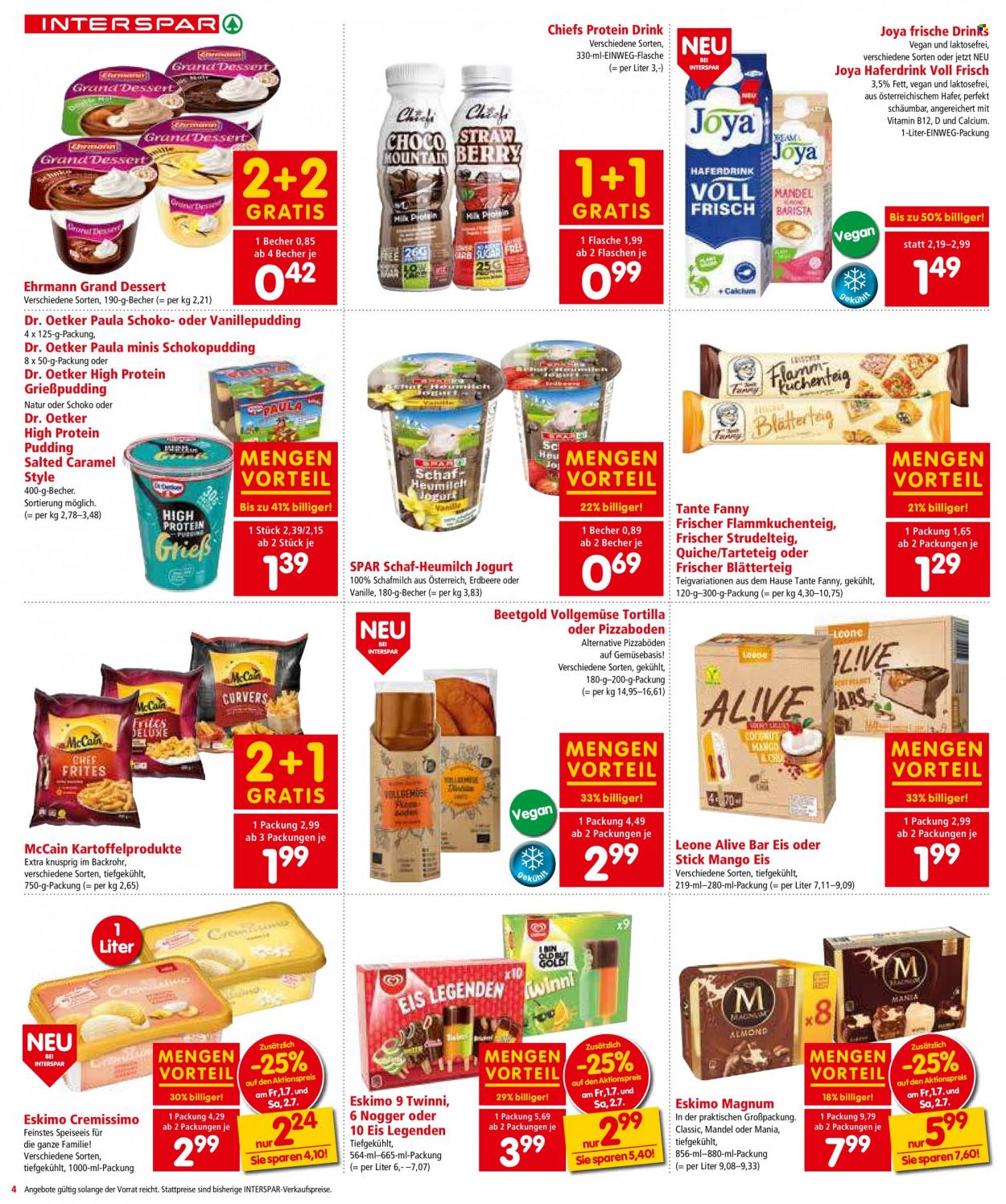 Angebote INTERSPAR - 30.6.2022 - 13.7.2022. Seite 4