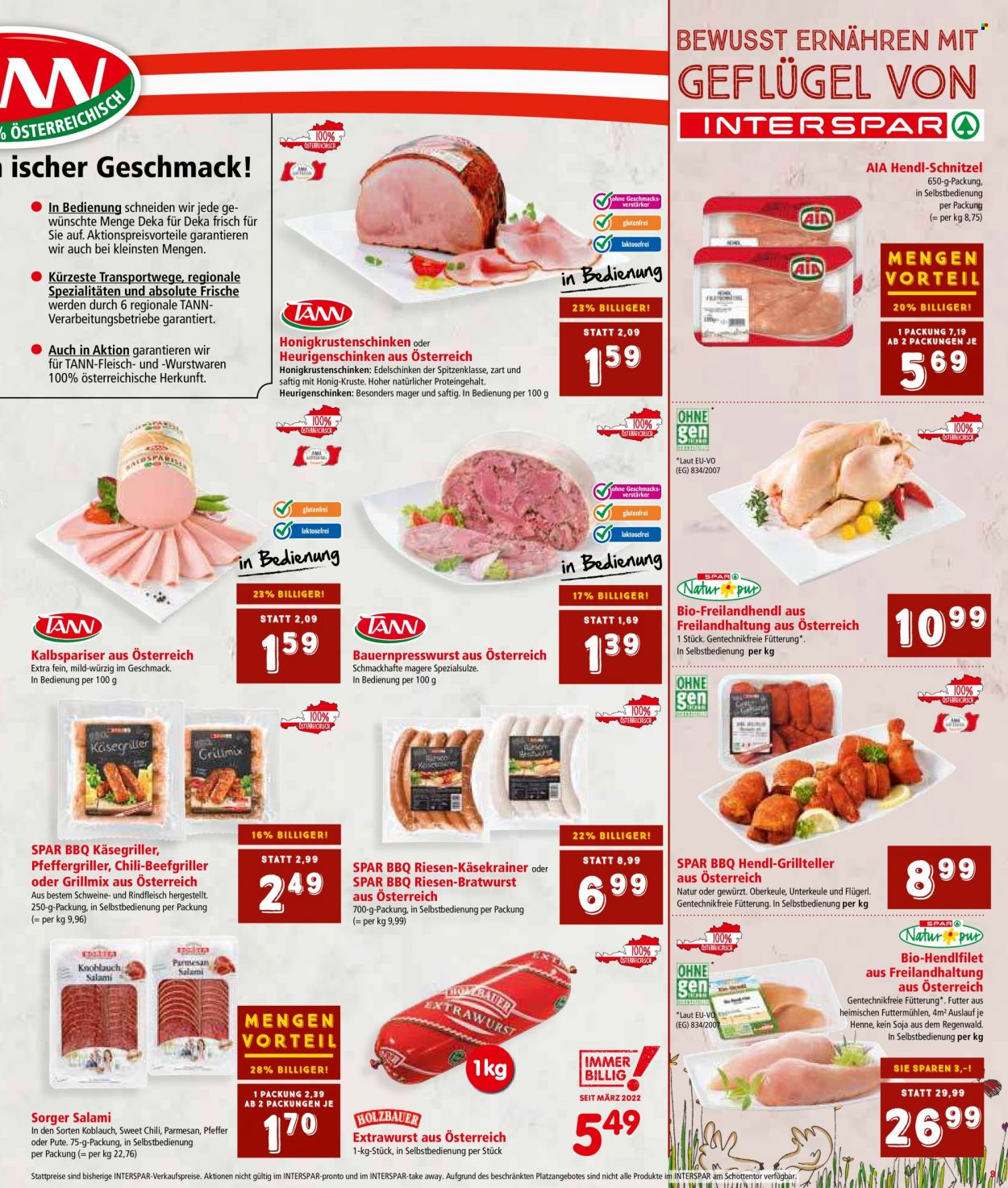 Angebote INTERSPAR - 30.6.2022 - 13.7.2022. Seite 9