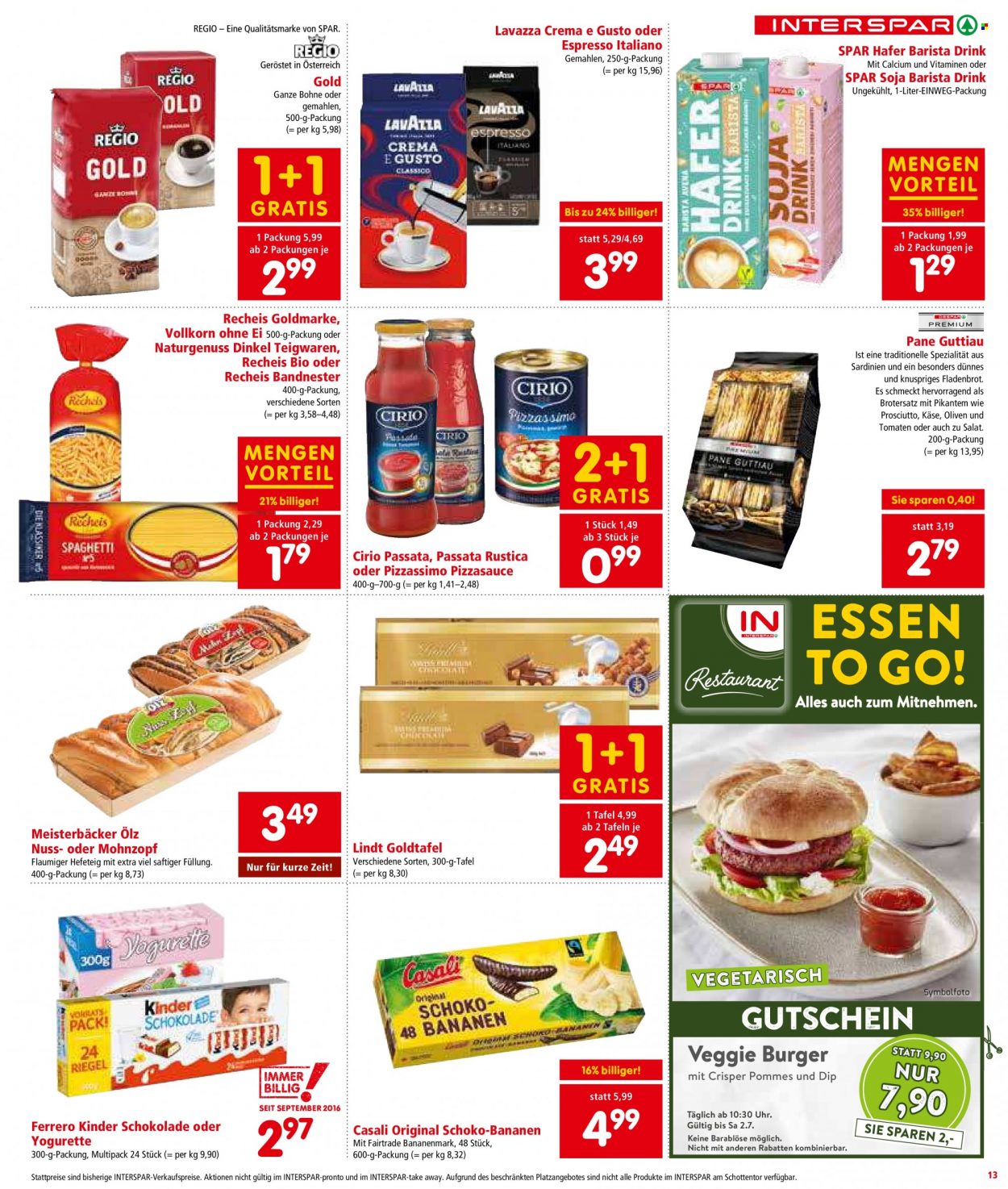 Angebote INTERSPAR - 30.6.2022 - 13.7.2022. Seite 13