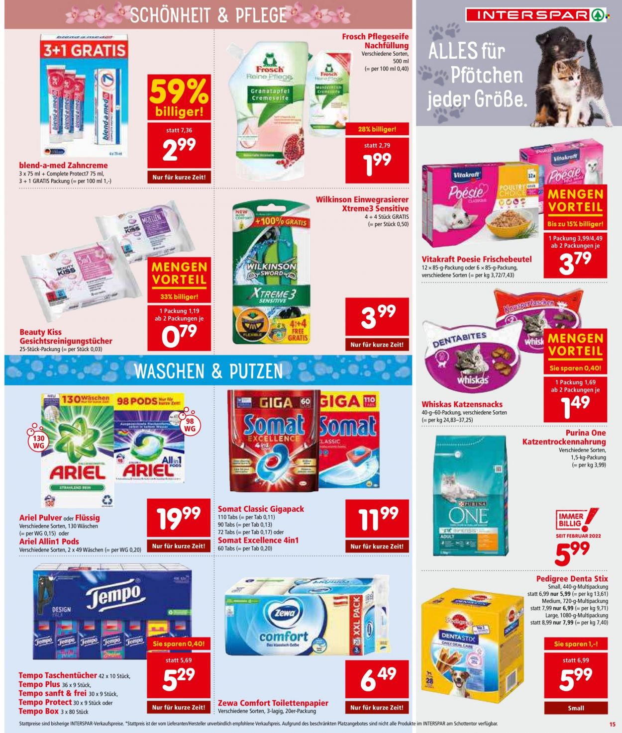 Angebote INTERSPAR - 30.6.2022 - 13.7.2022. Seite 15