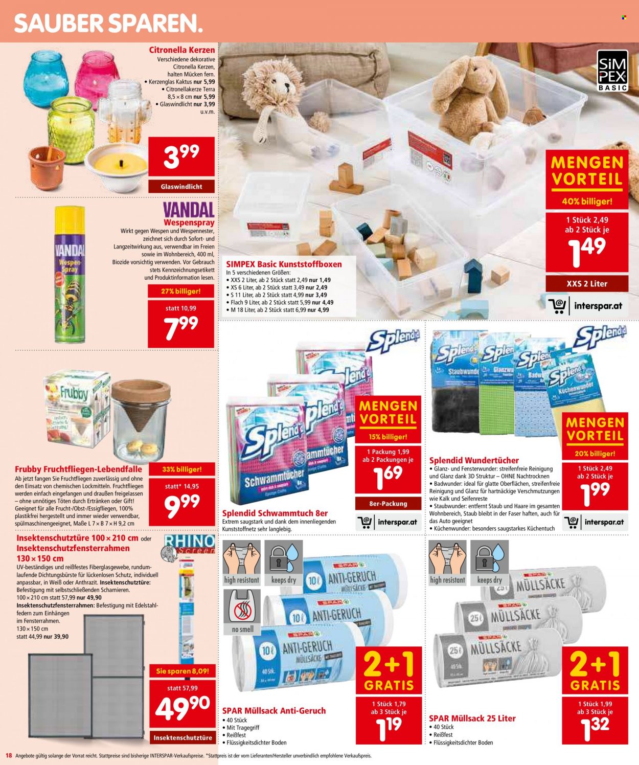 Angebote INTERSPAR - 30.6.2022 - 13.7.2022. Seite 18