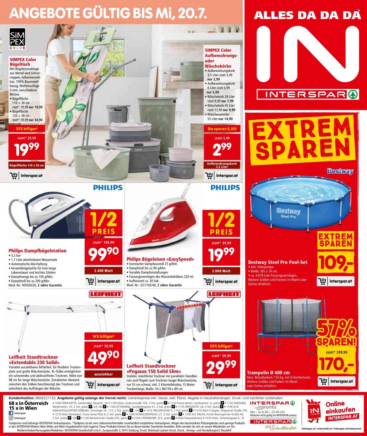 Angebote INTERSPAR - 30.6.2022 - 13.7.2022. Seite 20